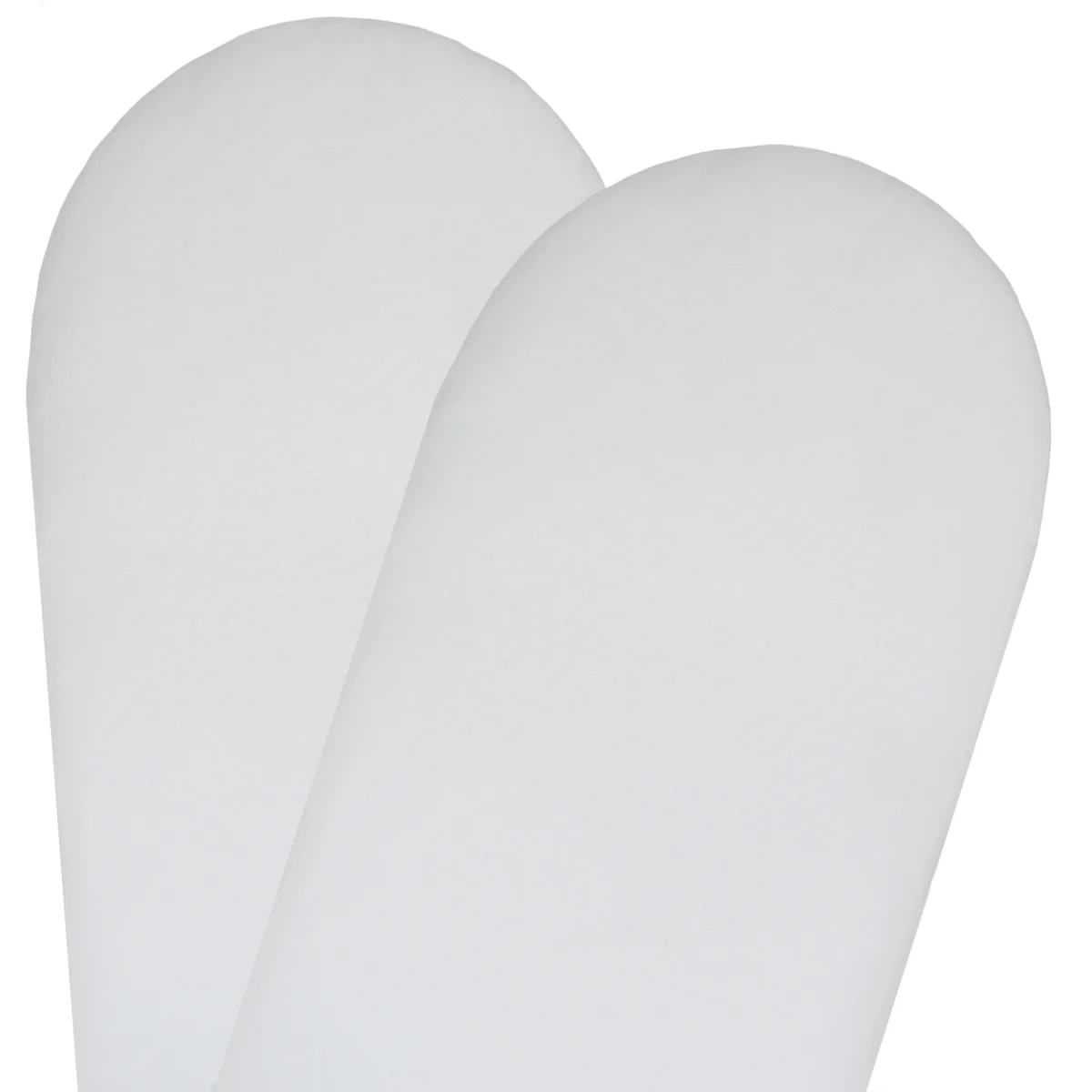Living Textiles White Jersey Moses/Pram Fitted Sheet 2pk