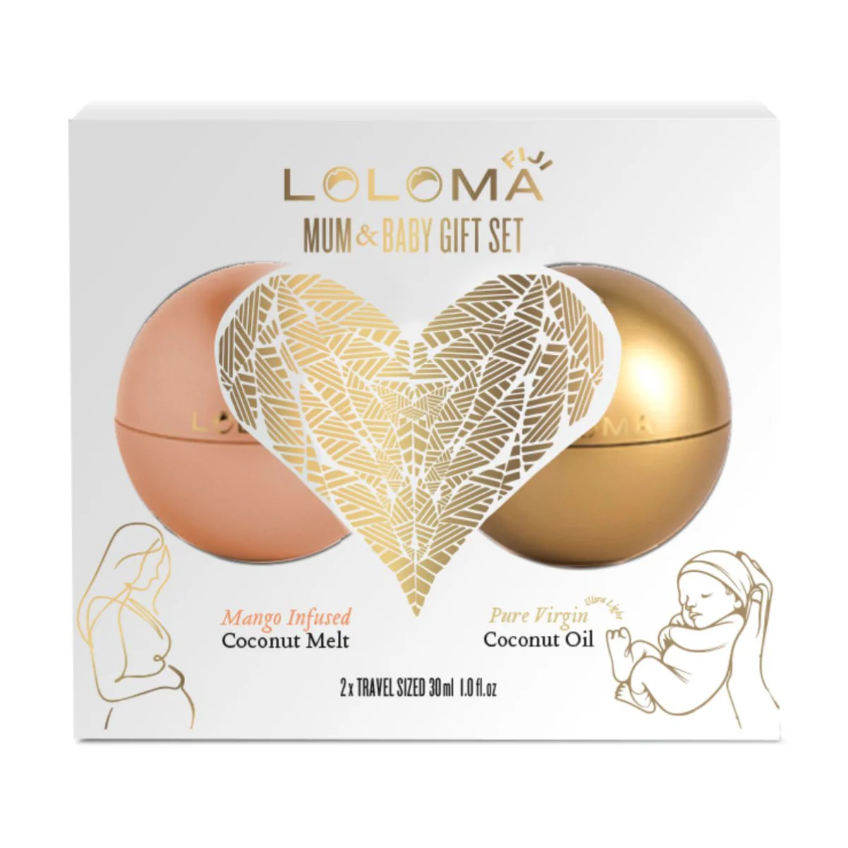Loloma Mum & Baby Moisturiser Gift Set - Image 2
