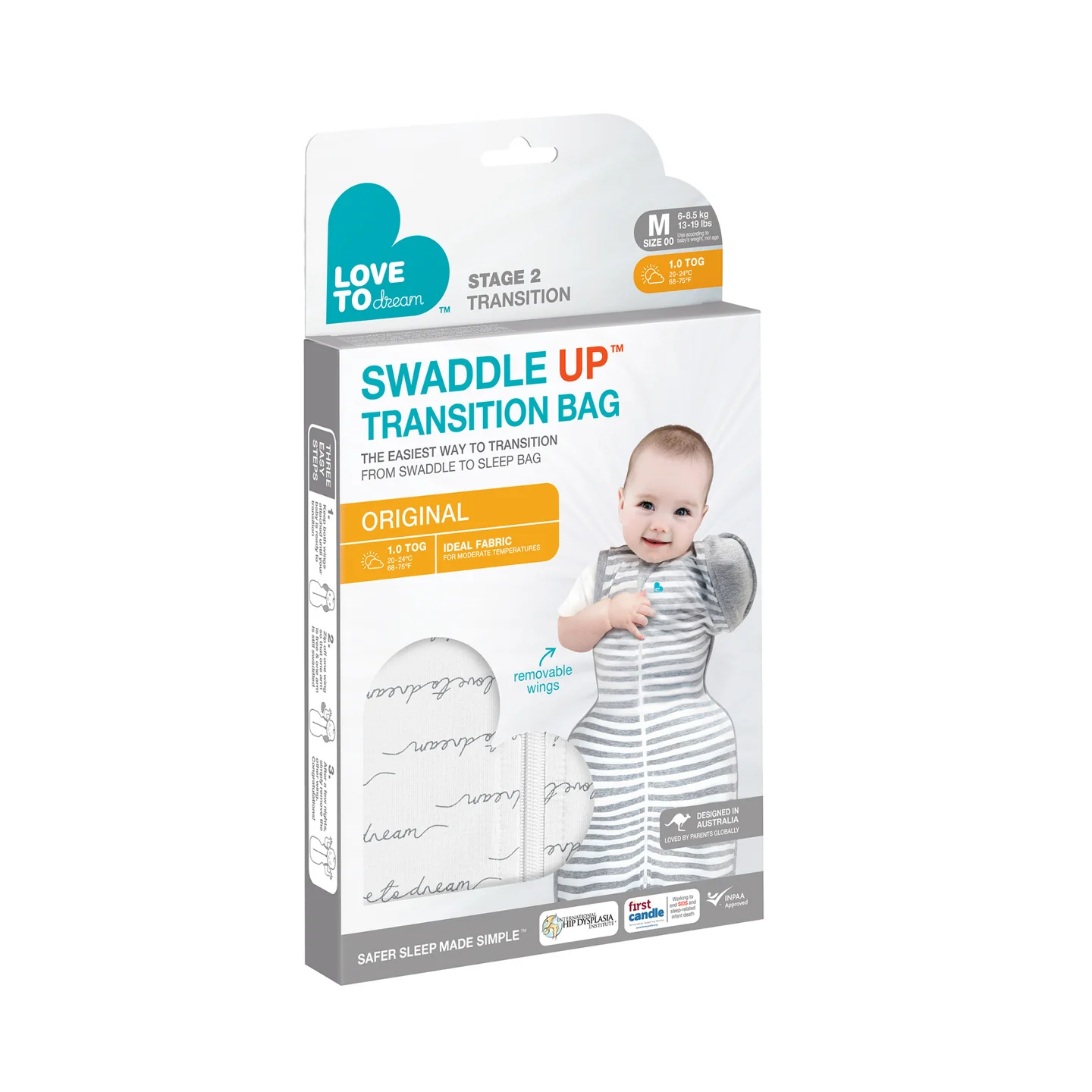 Love To Dream Swaddle Up Transition Bag 1.0 TOG - Image 4