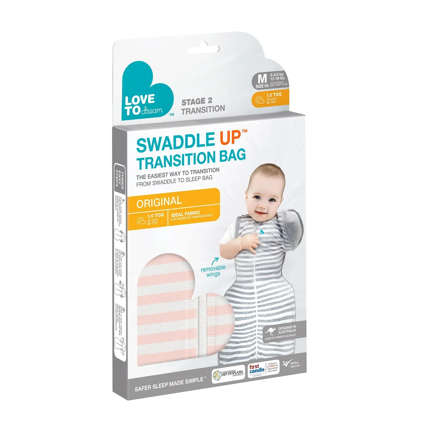 Love To Dream Swaddle Up Transition Bag 1.0 TOG - Image 9