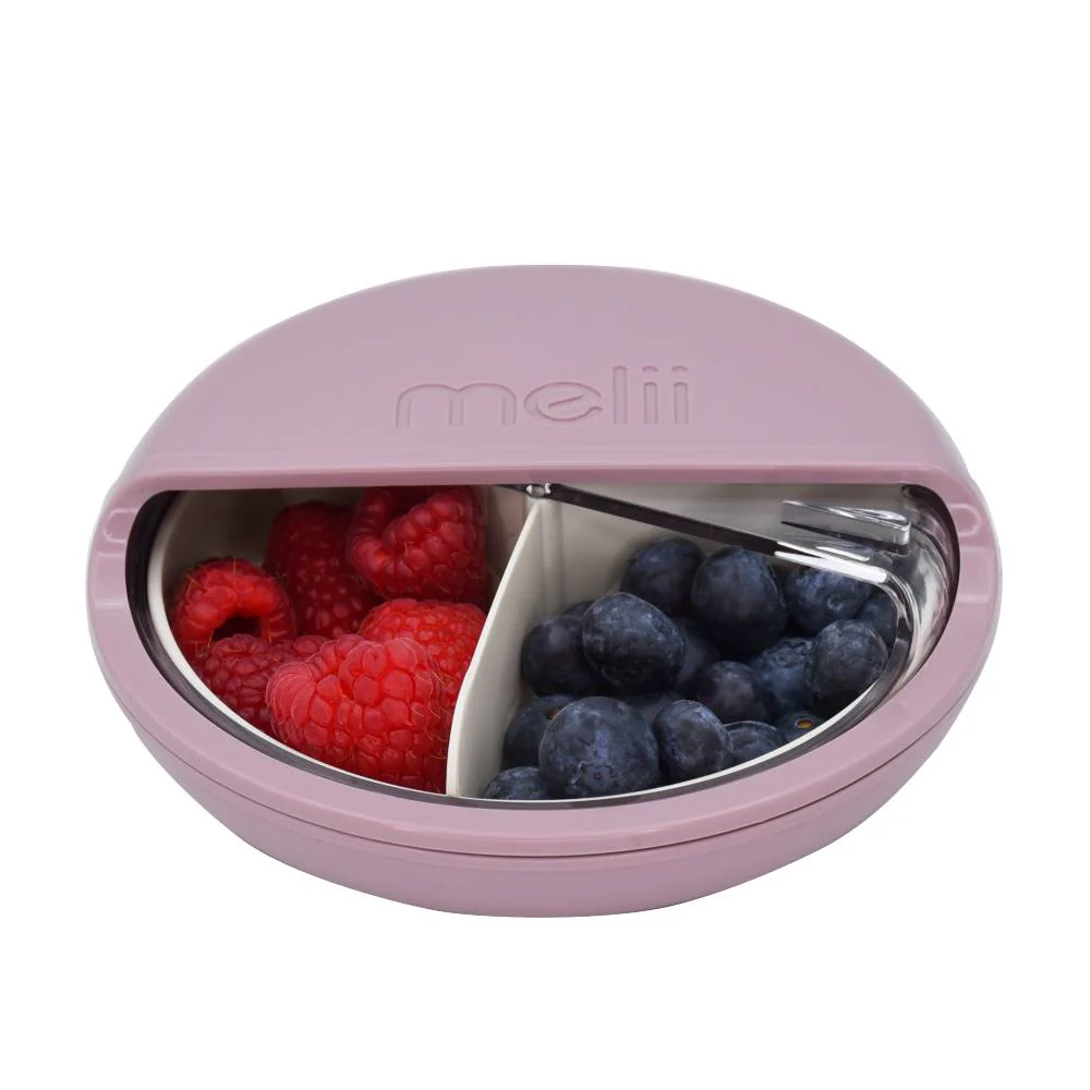 Melii Spin Snack Container - Luxe Pink - Image 2