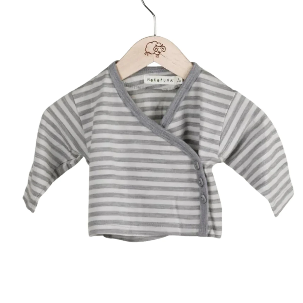 Mokopuna Merino Crossover Cardigan - Image 3