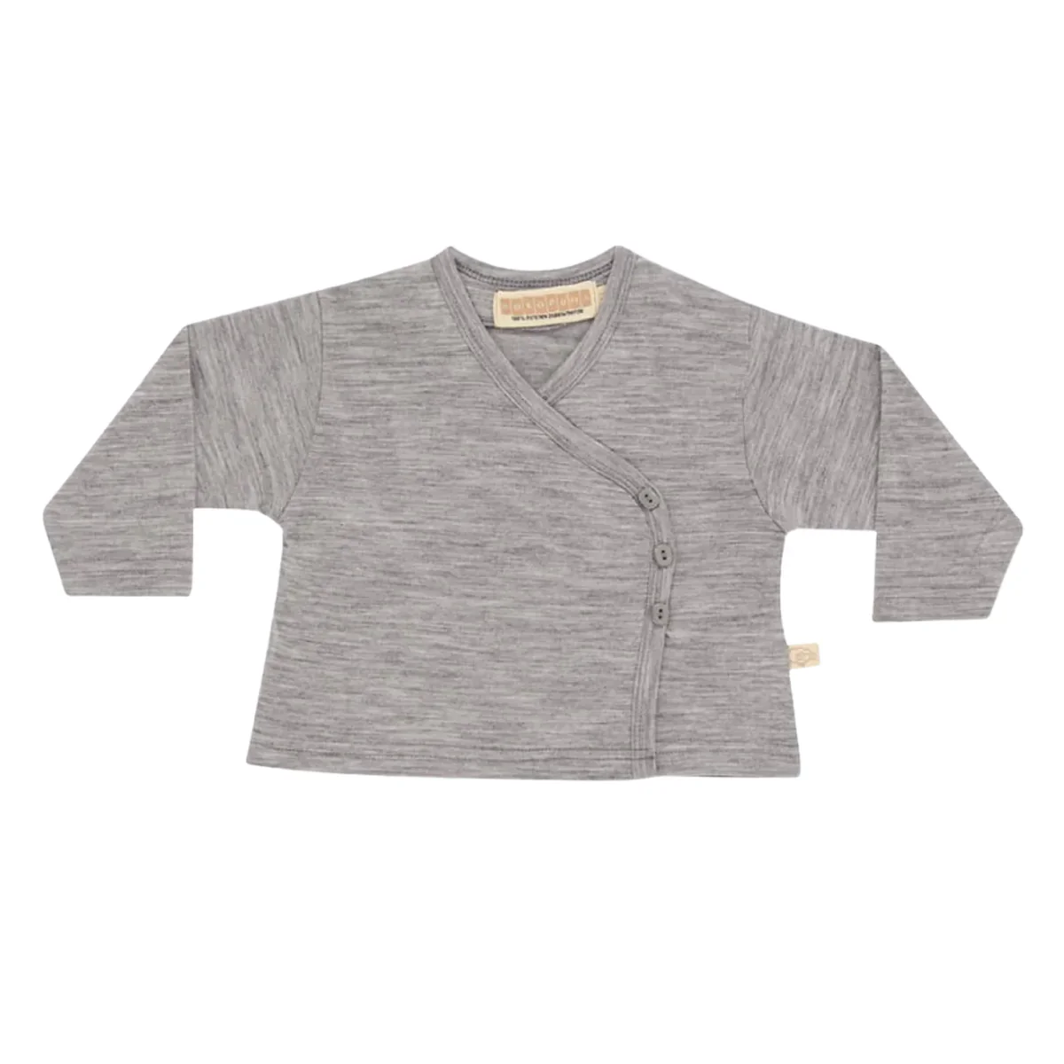 Mokopuna Merino Crossover Cardigan - Clearance - Image 3