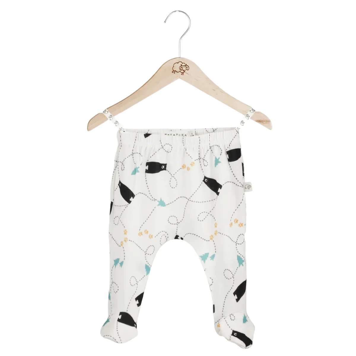 Mokopuna Merino Footed Pants - Clearance