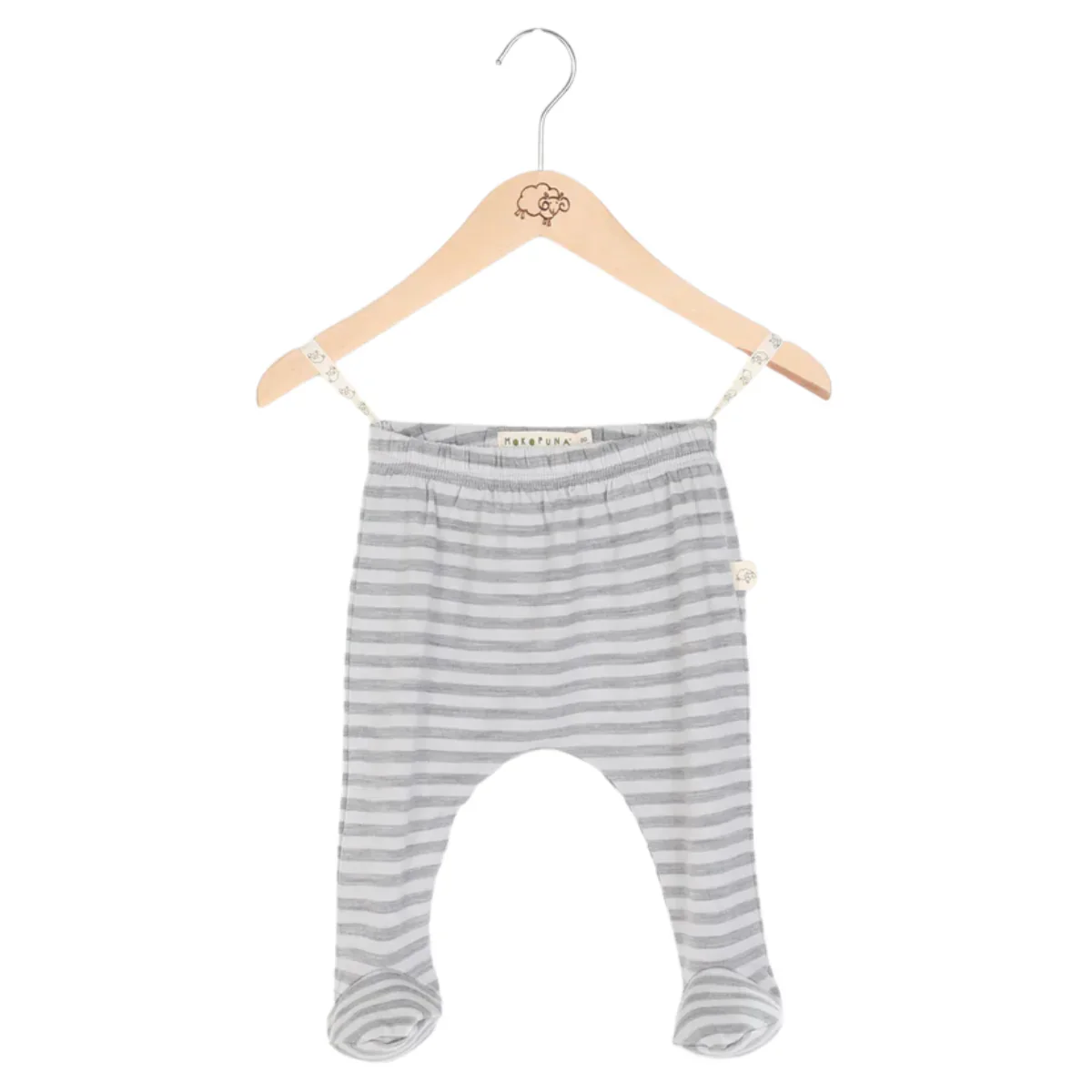 Mokopuna Merino Footed Pants - Clearance - Image 2