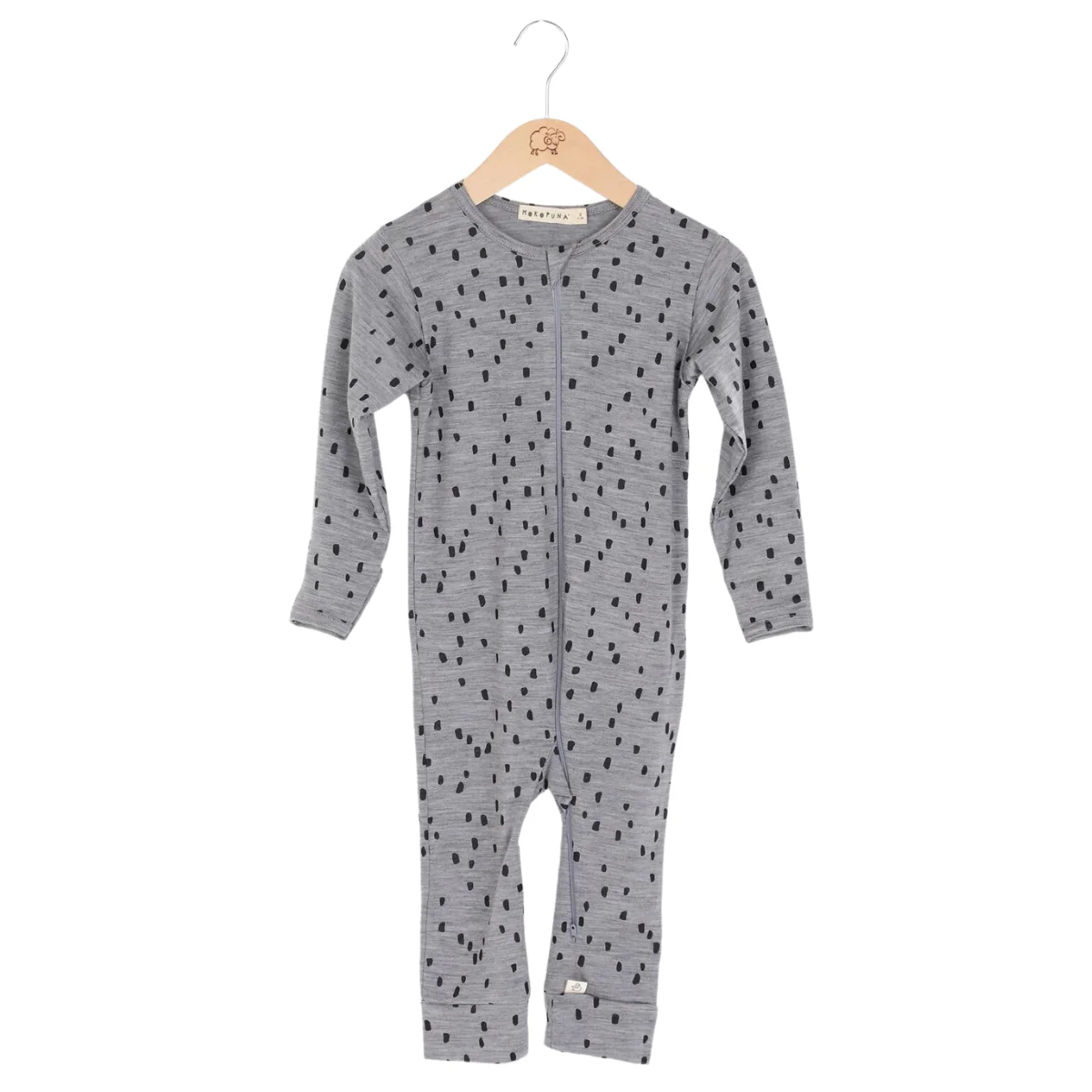 Mokopuna Merino Zip Longsuit - Image 5