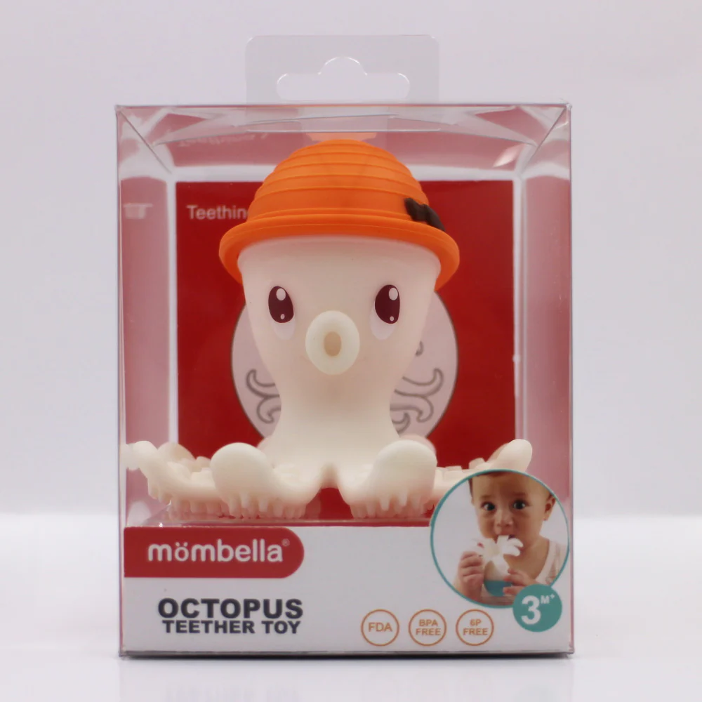 Mombella Octopus Teething Toy - Image 2