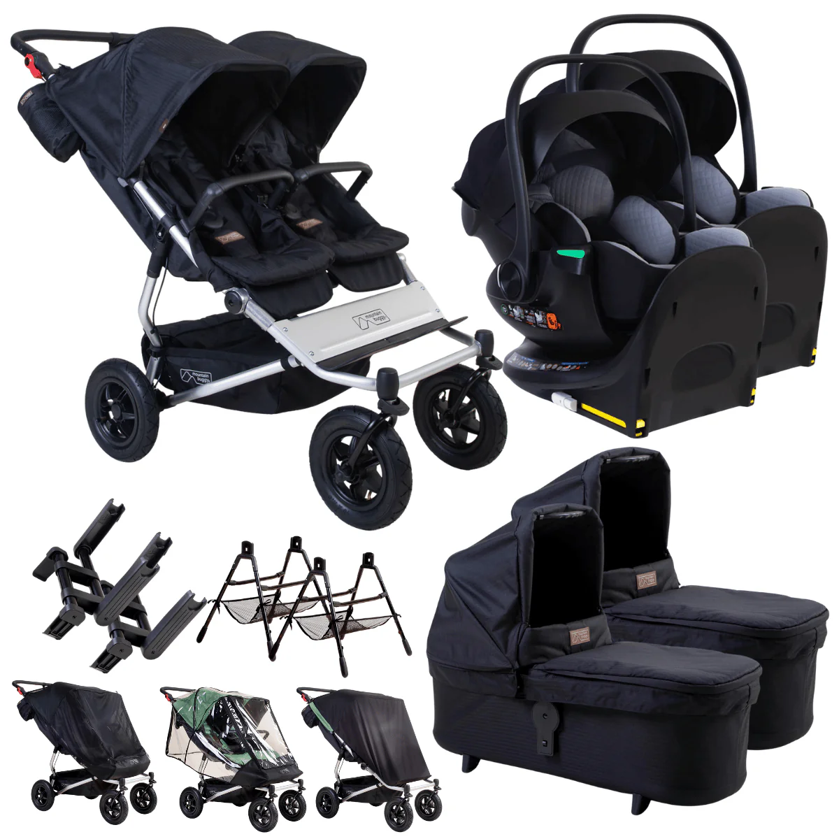 Mountain Buggy® duet™ Twins Complete Bundle - Image 18