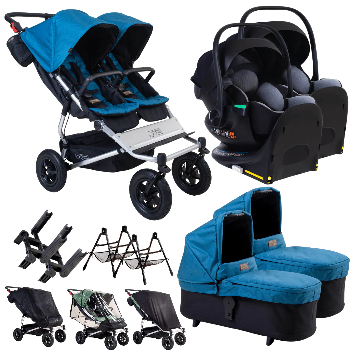 Mountain Buggy® duet™ Twins Complete Bundle - Image 21