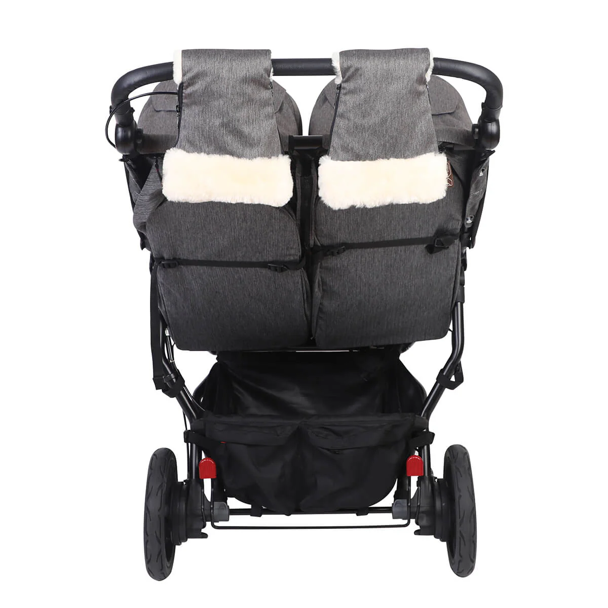Mountain Buggy lambswool luxury handmuffs herringbone - Image 2