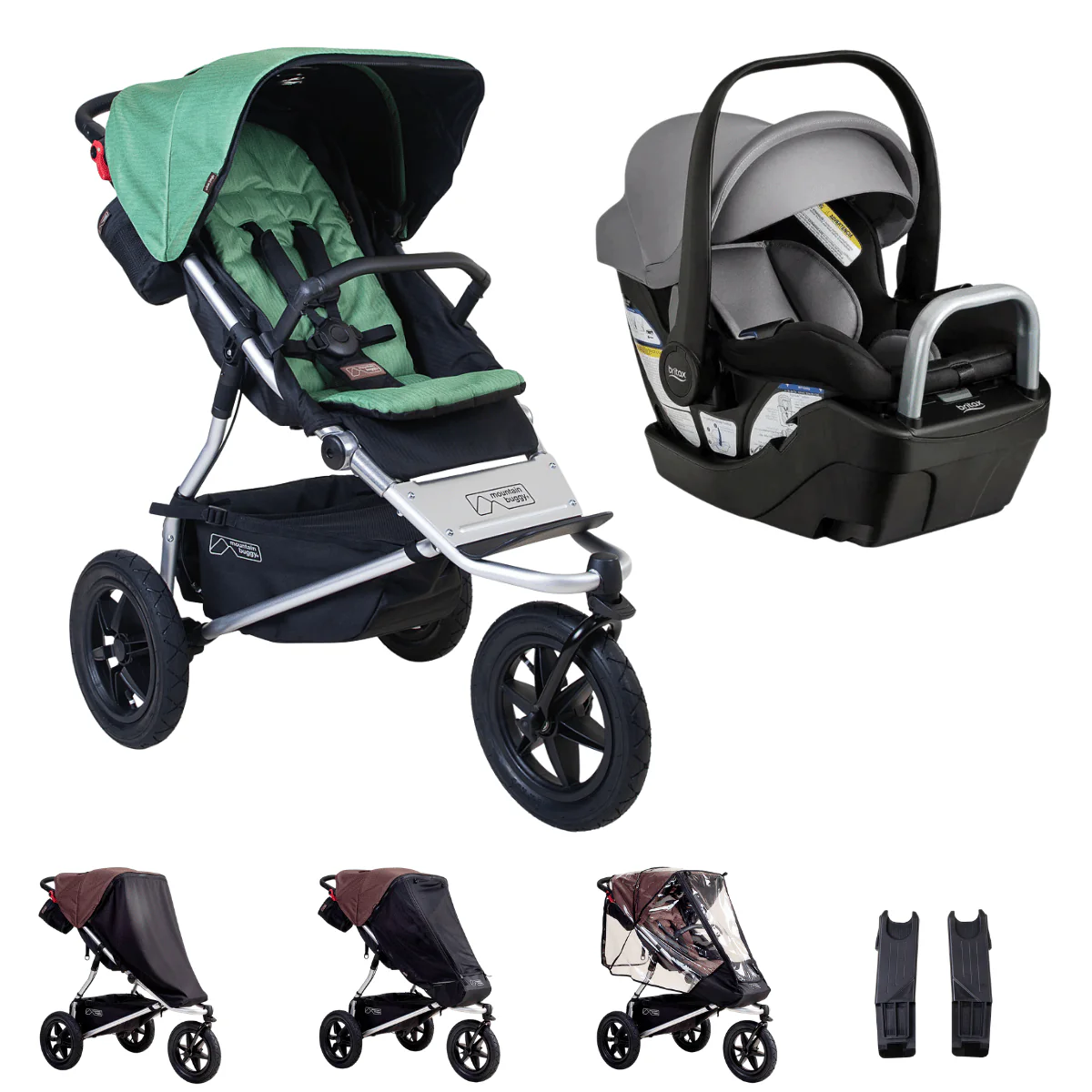 Mountain Buggy® urban jungle™ + Britax Willow S Travel System Bundle - Image 12