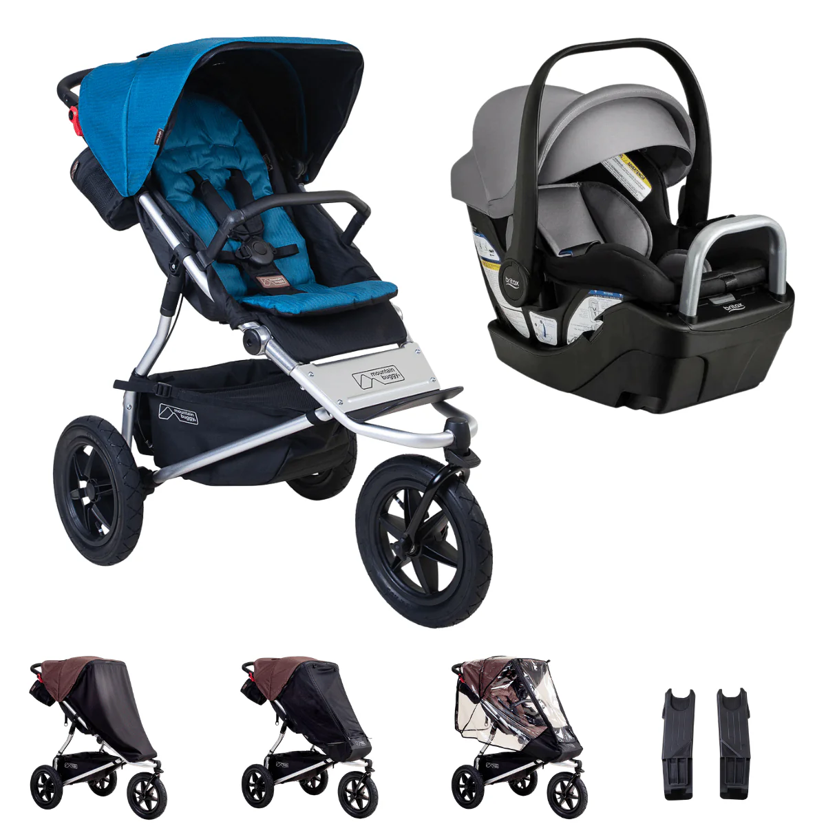 Mountain Buggy® urban jungle™ + Britax Willow S Travel System Bundle - Image 15