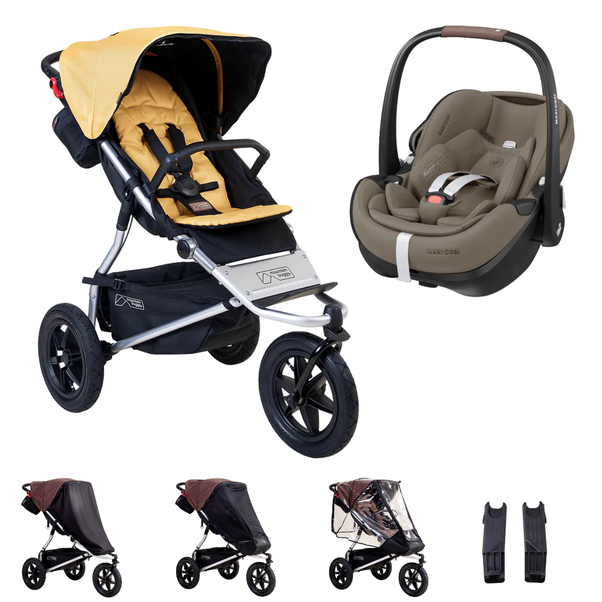 Mountain Buggy® urban jungle™ + Maxi-Cosi Pebble 360 Pro² Travel System Bundle - Image 17