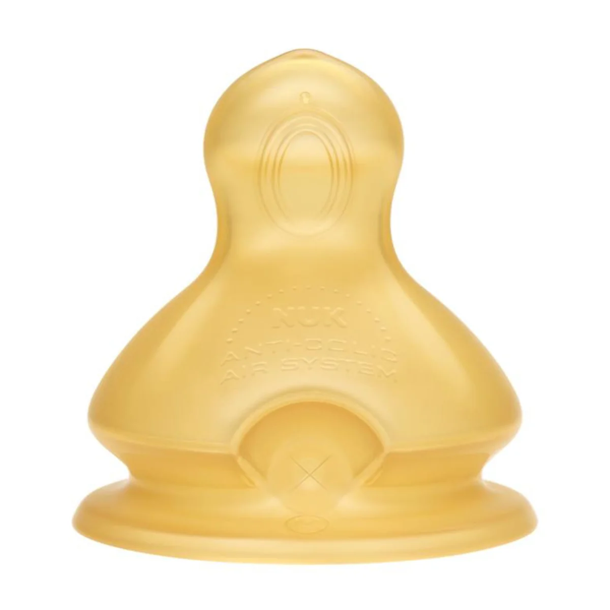 NUK First Choice Latex Teat Size 1 Medium - 2 Pack