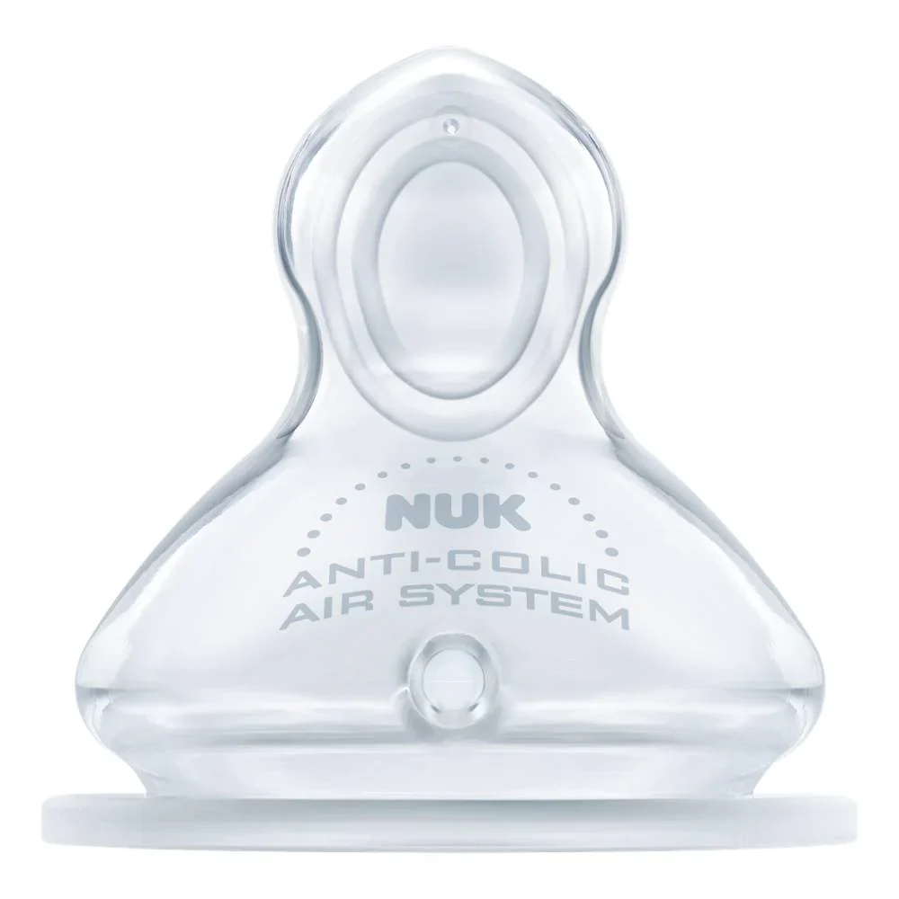 NUK First Choice Silicone Teat Size 2 Medium - 2 Pack