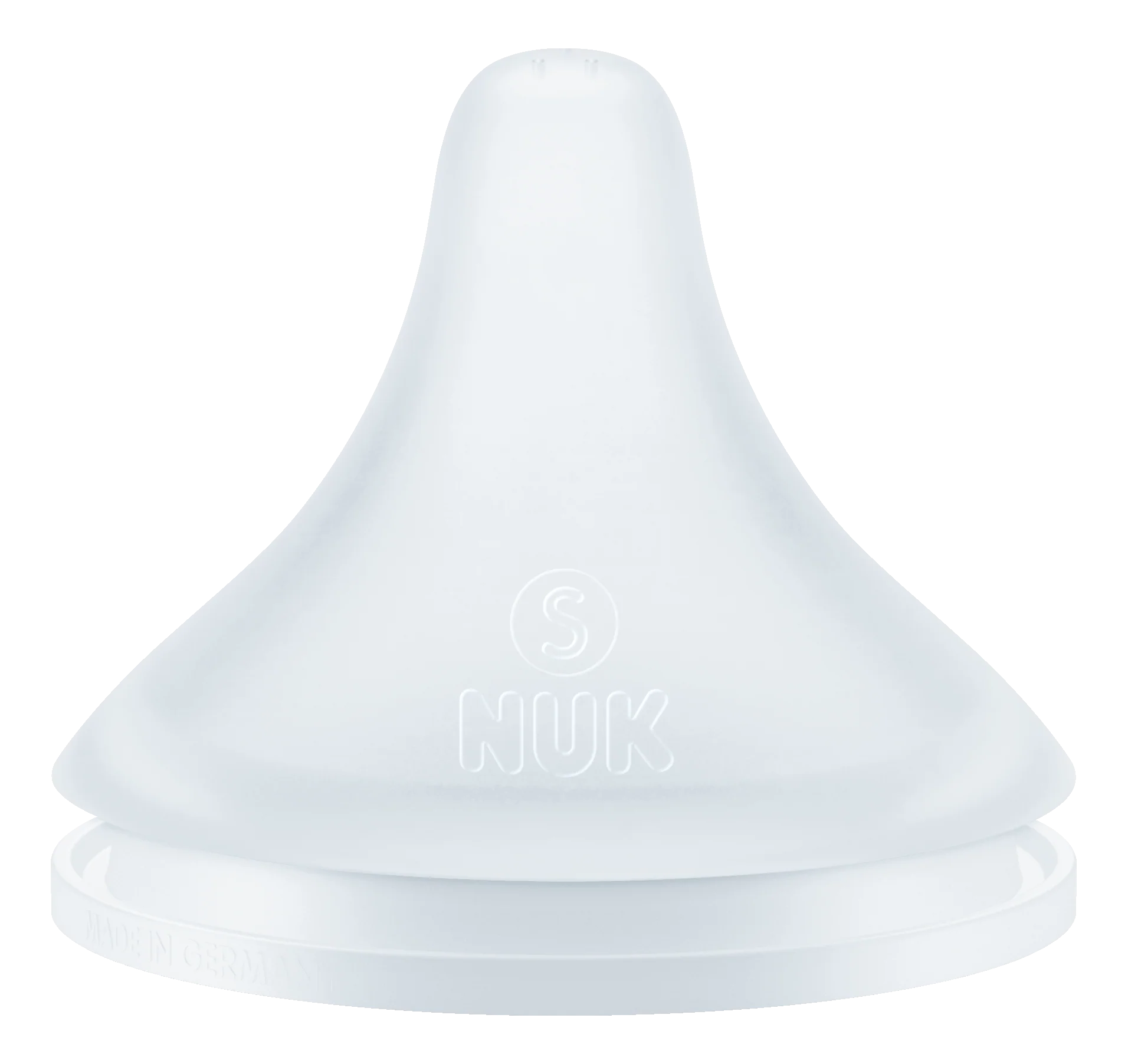 NUK First Choice Silicone Teats 0m+ small hole - 2pk - Image 3