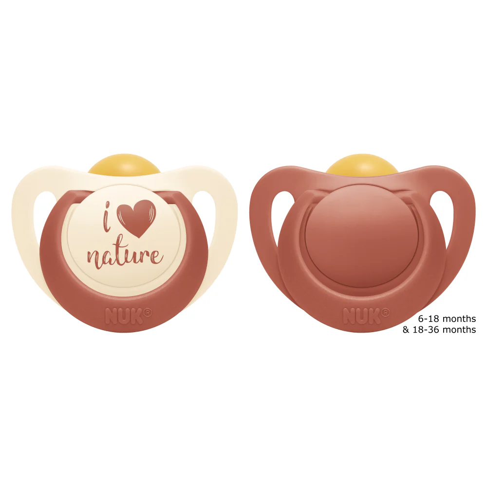 NUK For Nature Latex Soother (Assorted) - Image 5