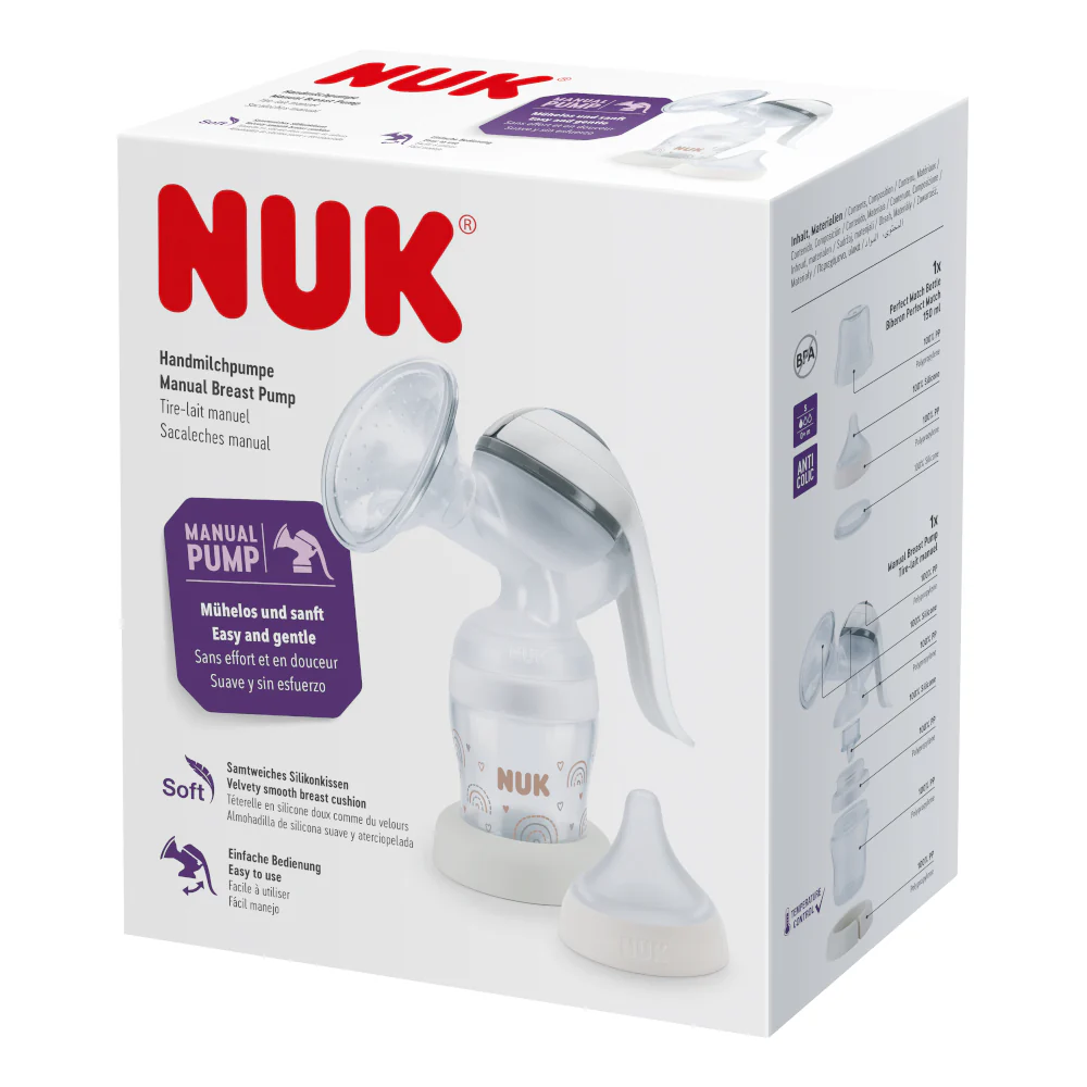 NUK Perfect Match Jolie Manual Breast Pump - Image 3