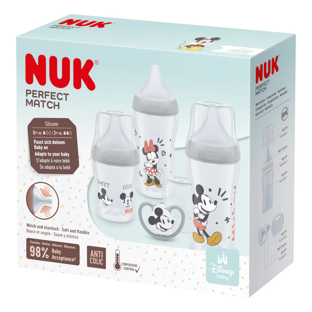 NUK Perfect Match Mickey Mouse Starter Set - Image 2