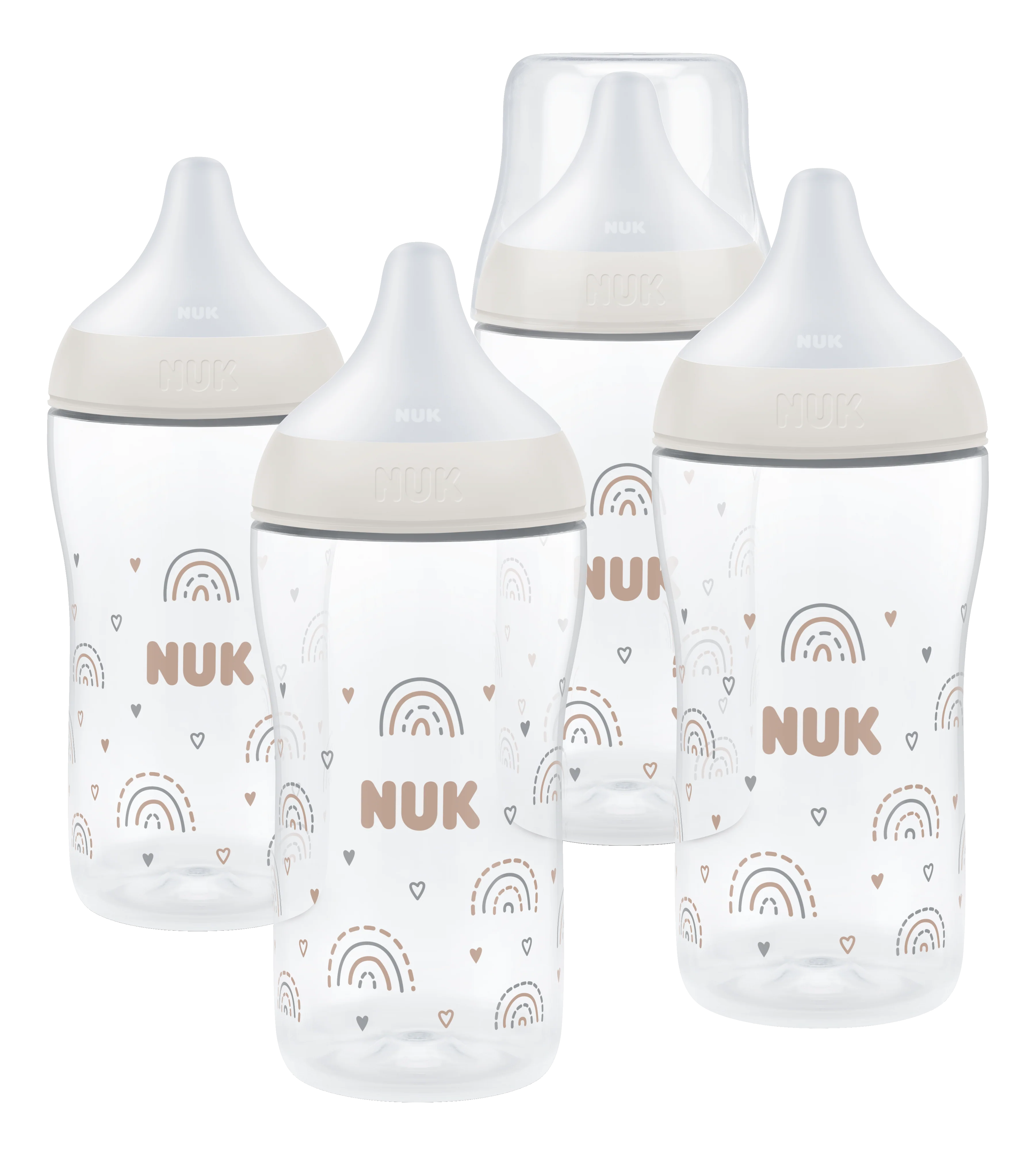 NUK Perfect Match PP 260ml Bottle 4pk