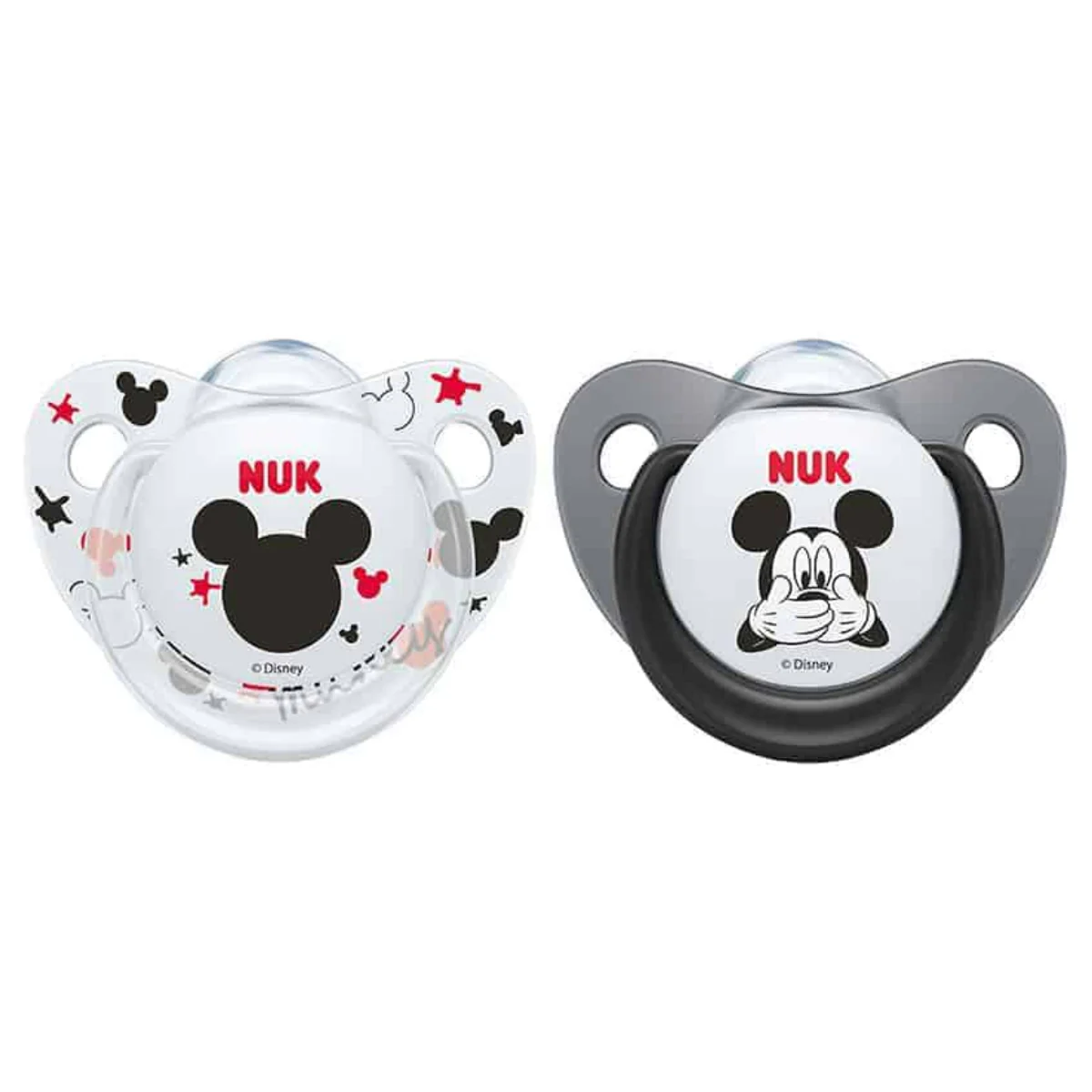 NUK Silicone Soothers Size 2 - 2 Pack Mickey - Image 3