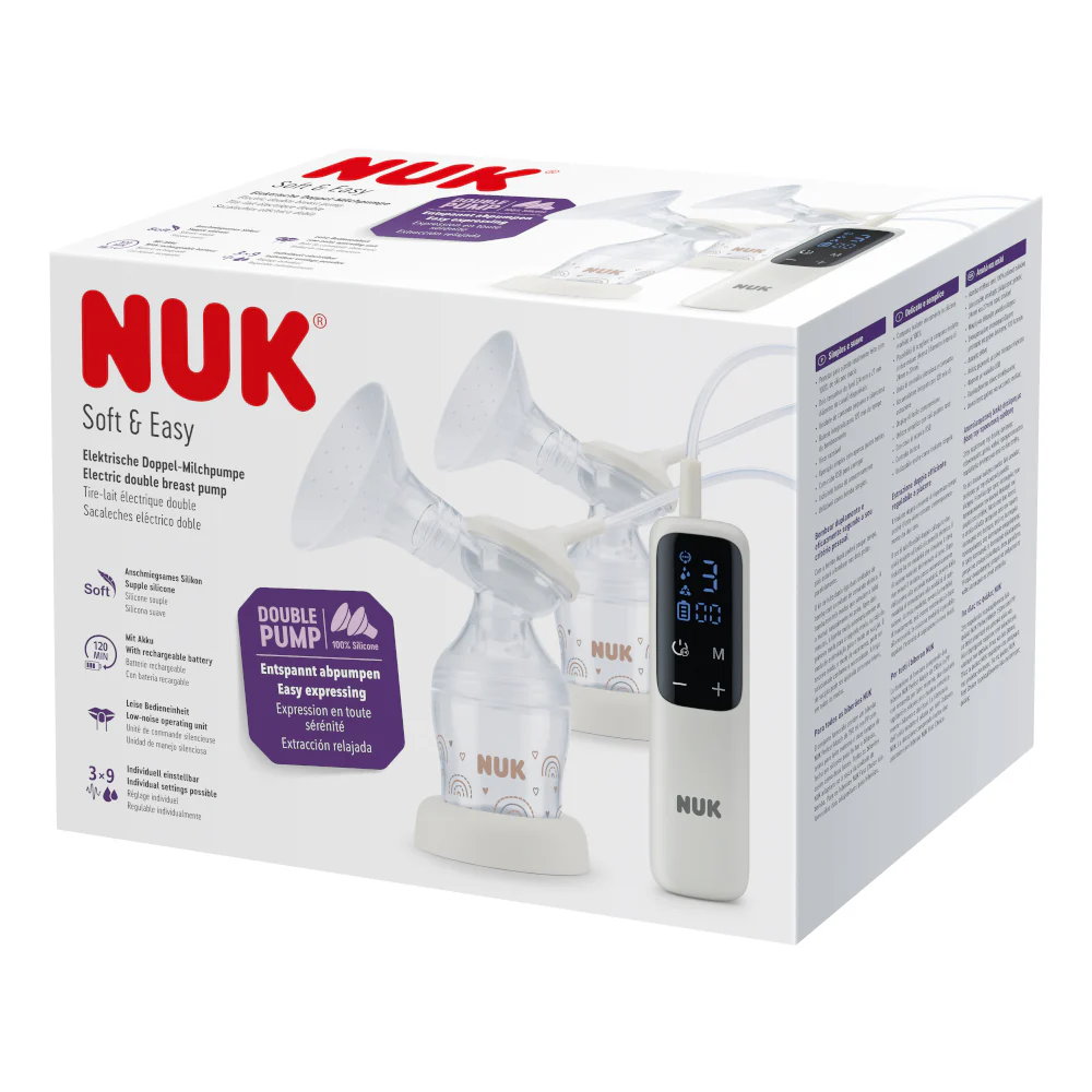 NUK Soft & Easy Perfect Match Electric Double Breast Pump - Image 3
