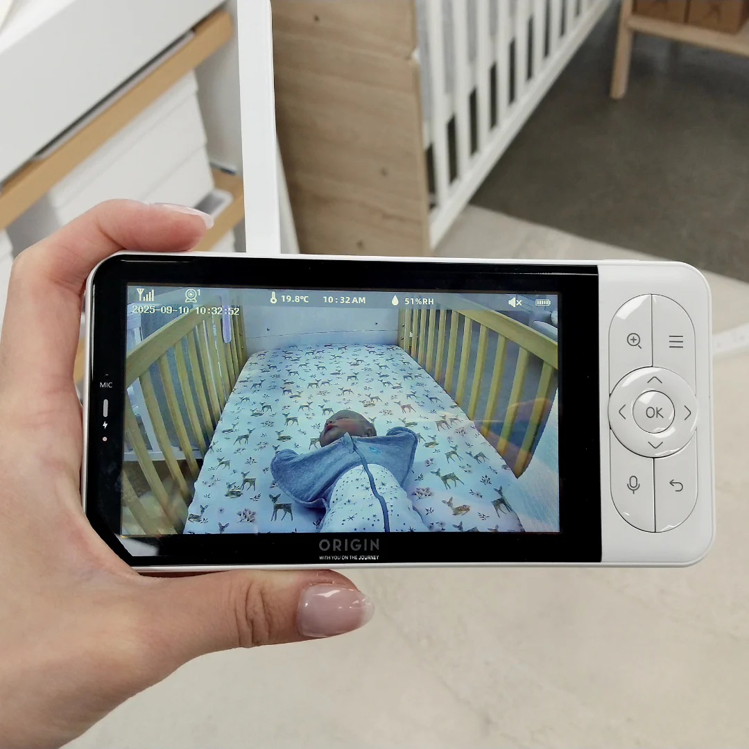 ORIGIN Wifi Phone Compatible 5" Baby Monitor - Image 6