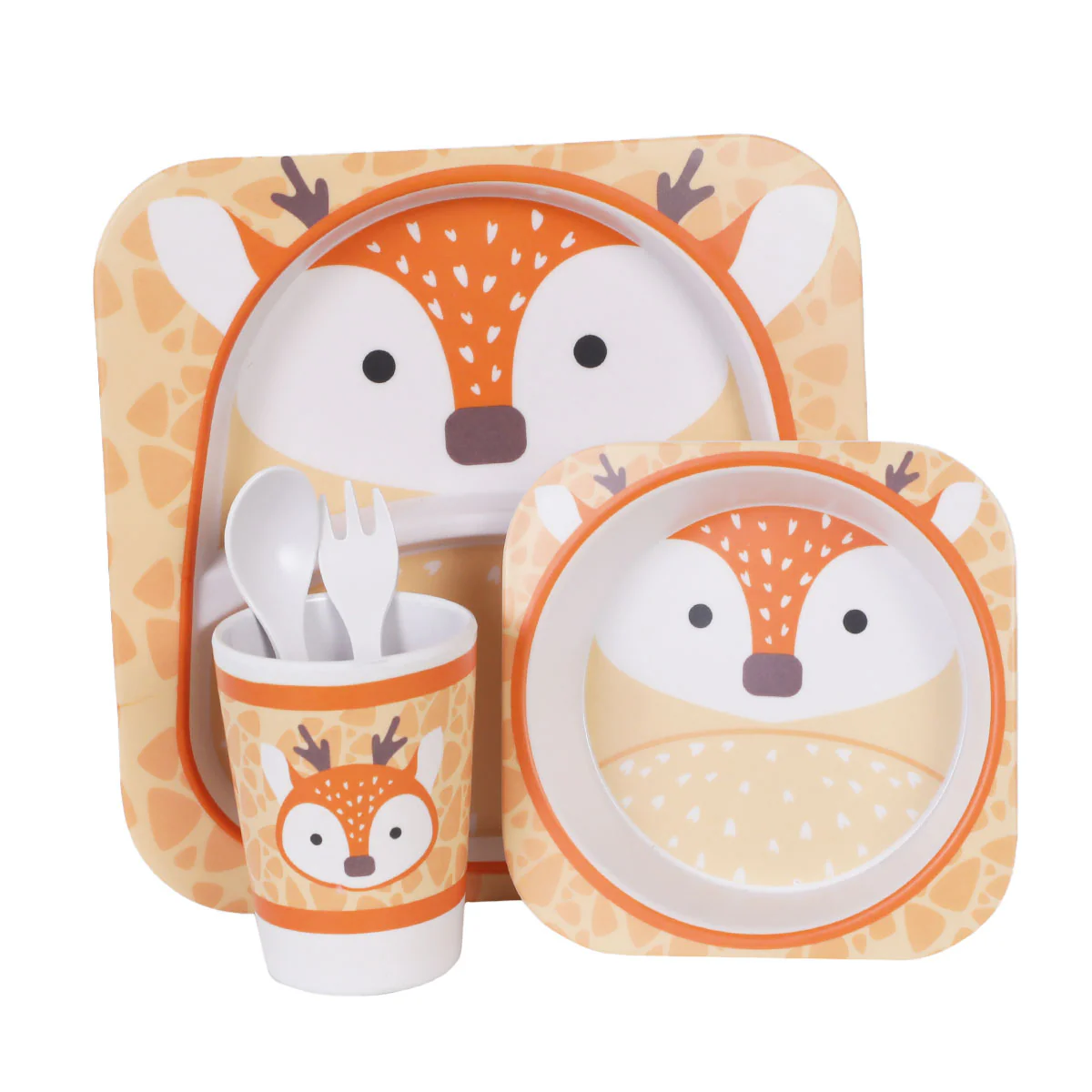 ORIGIN Bamboo Four Piece Dinner Set - Image 4