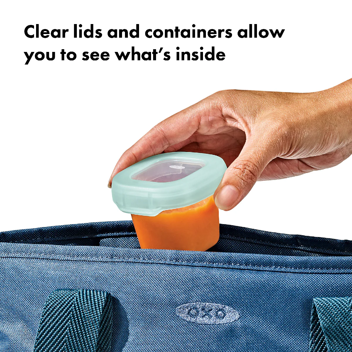 OXO Tot Baby Blocks Freezer Storage Containers 60ml - Image 5