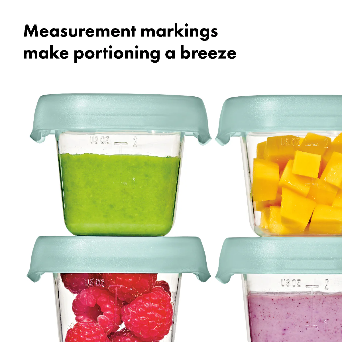 OXO Tot Baby Blocks Freezer Storage Containers 60ml - Image 6