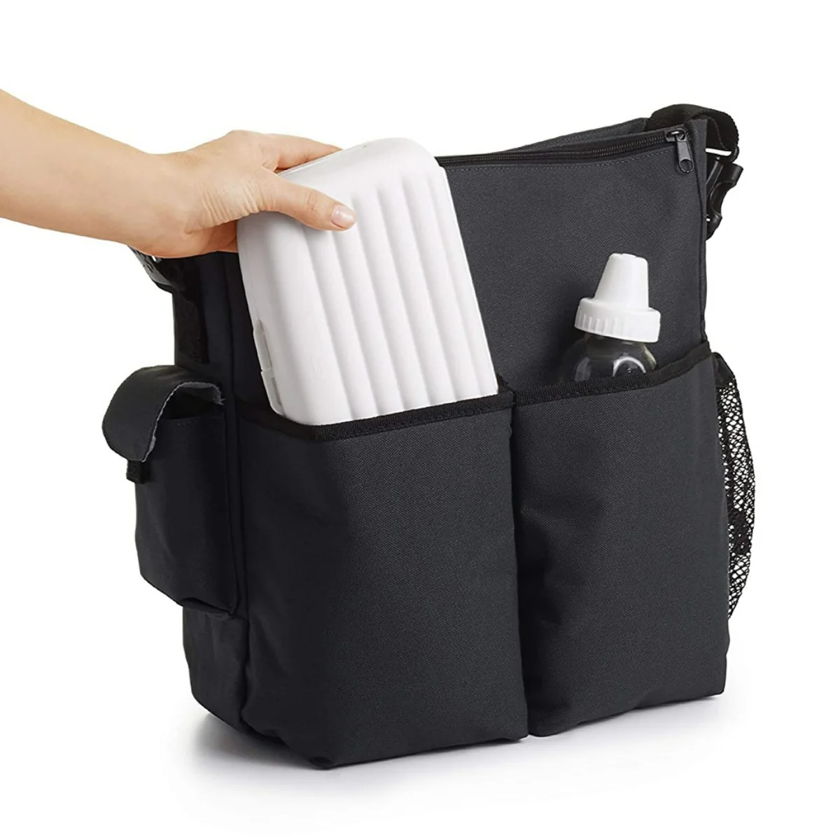 OXO Tot On-the-go Drying Rack & Brush - Image 4