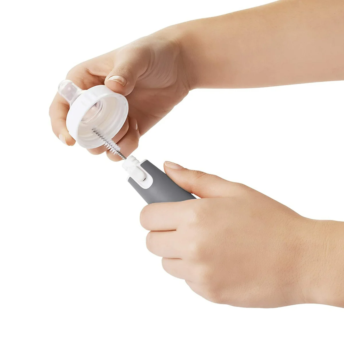 OXO Tot On-the-go Drying Rack & Brush - Image 6