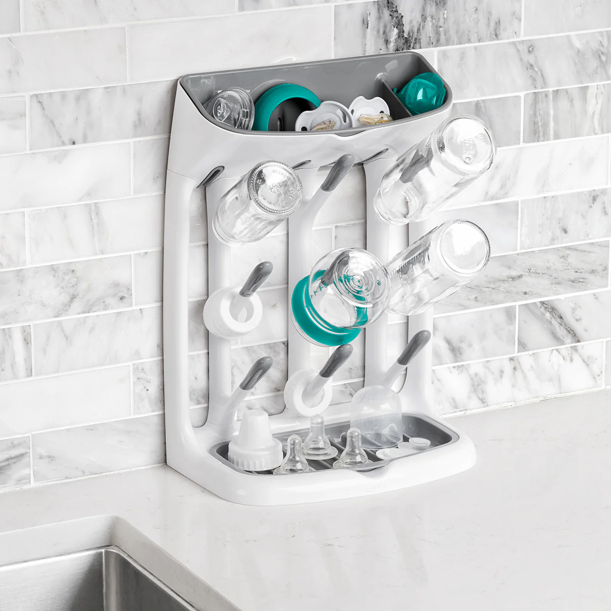 OXO Tot Space Saving Drying Rack - Image 4