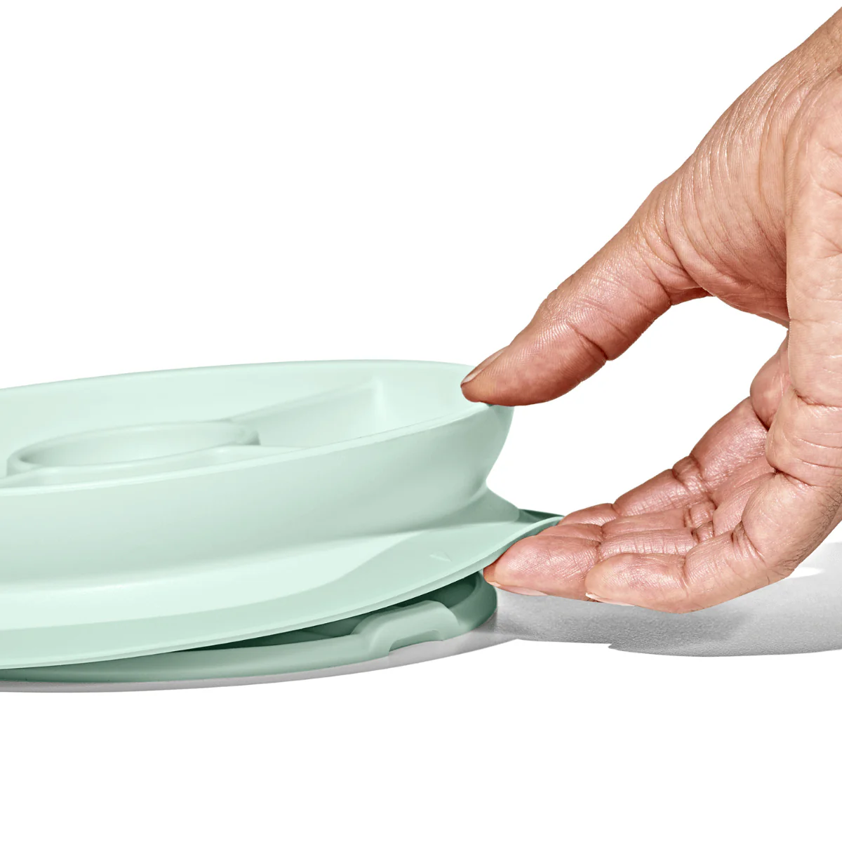 OXO Tot Stick & Stay Suction Divided Plate - Image 11