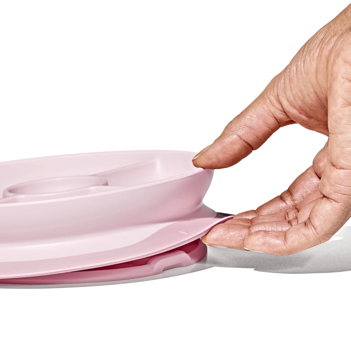 OXO Tot Stick & Stay Suction Divided Plate - Image 3