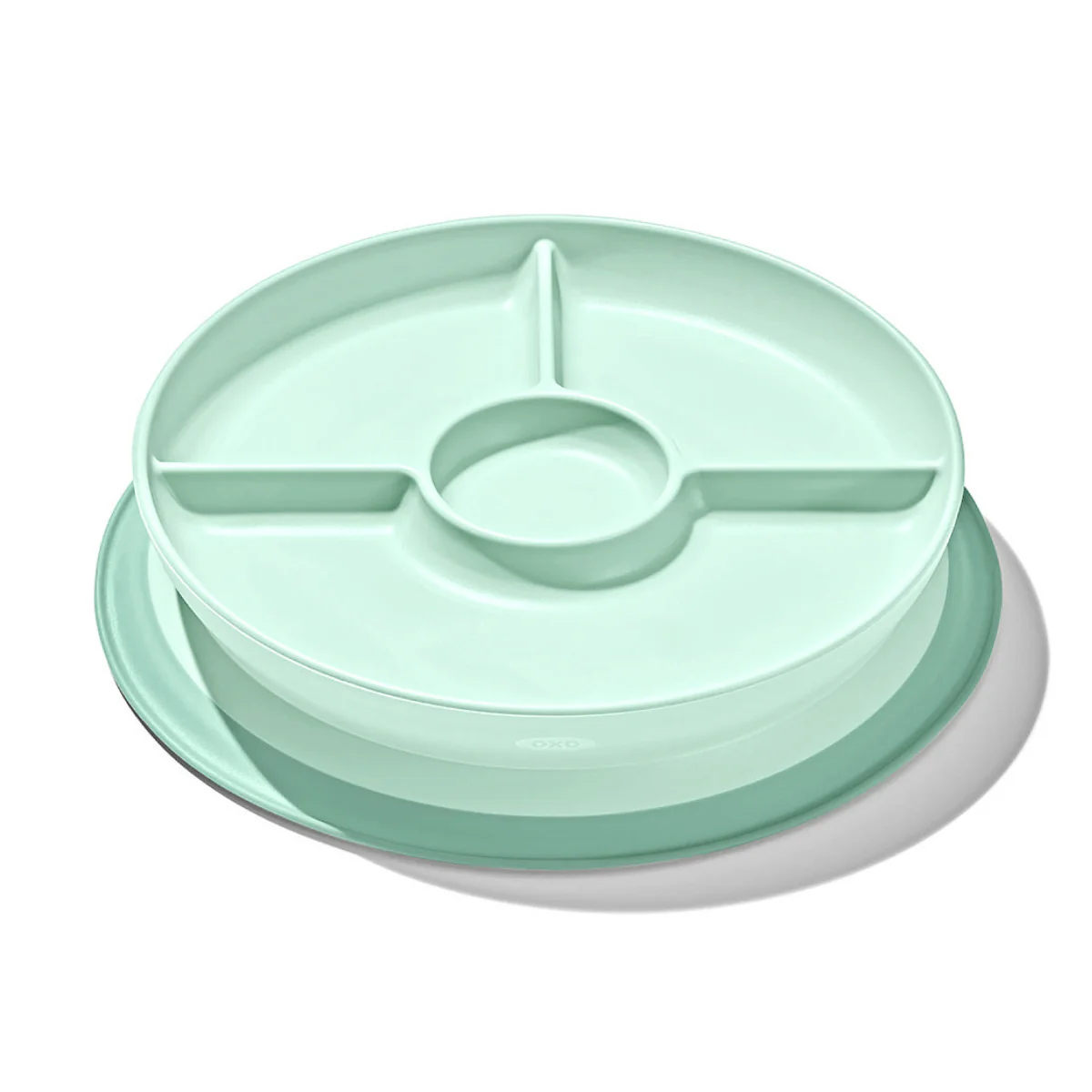 OXO Tot Stick & Stay Suction Divided Plate - Image 9
