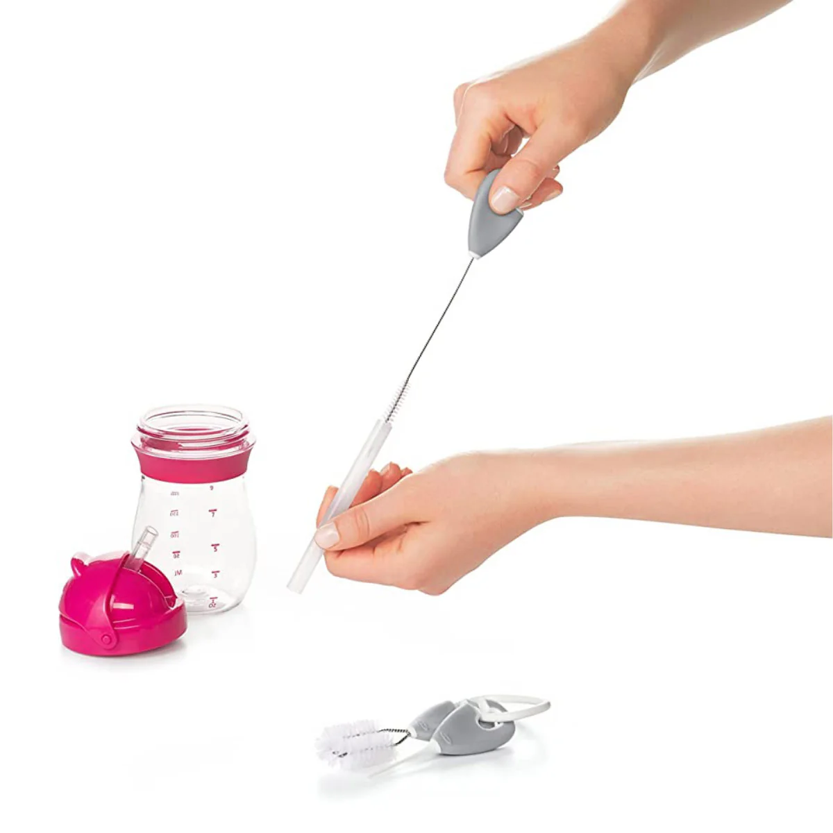 OXO Tot Straw & Sippy Cup Top Cleaning Set - Image 3