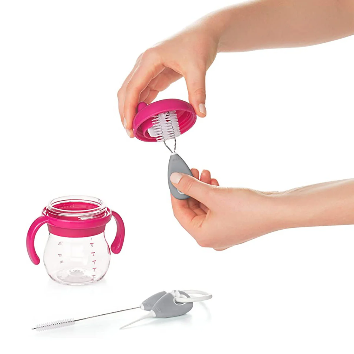 OXO Tot Straw & Sippy Cup Top Cleaning Set - Image 4