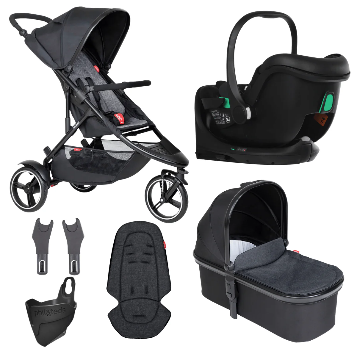 phil&teds® dot™ buggy travel system bundle - Image 28