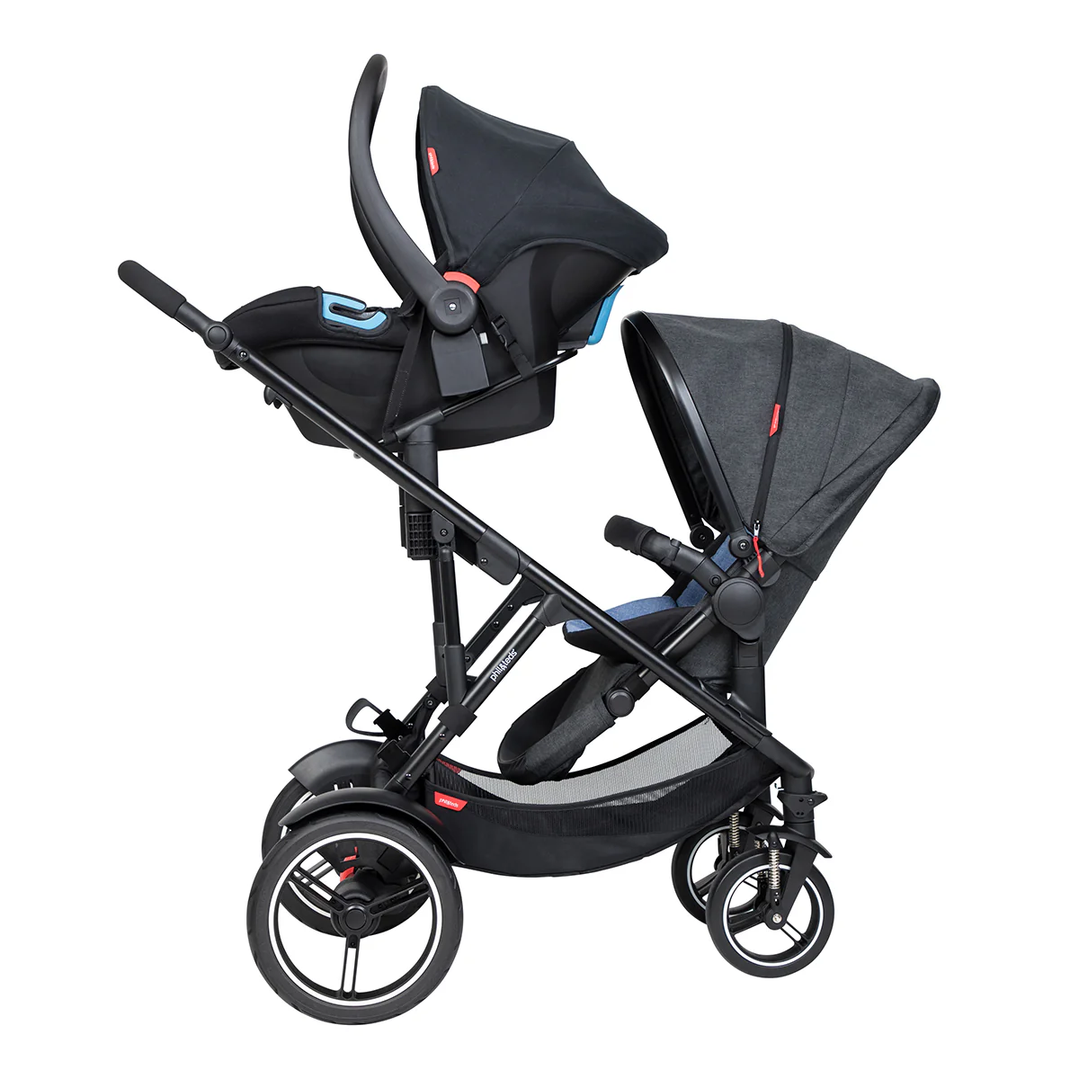 phil&teds® voyager™ Newborn Carrycot Bundle - Image 7