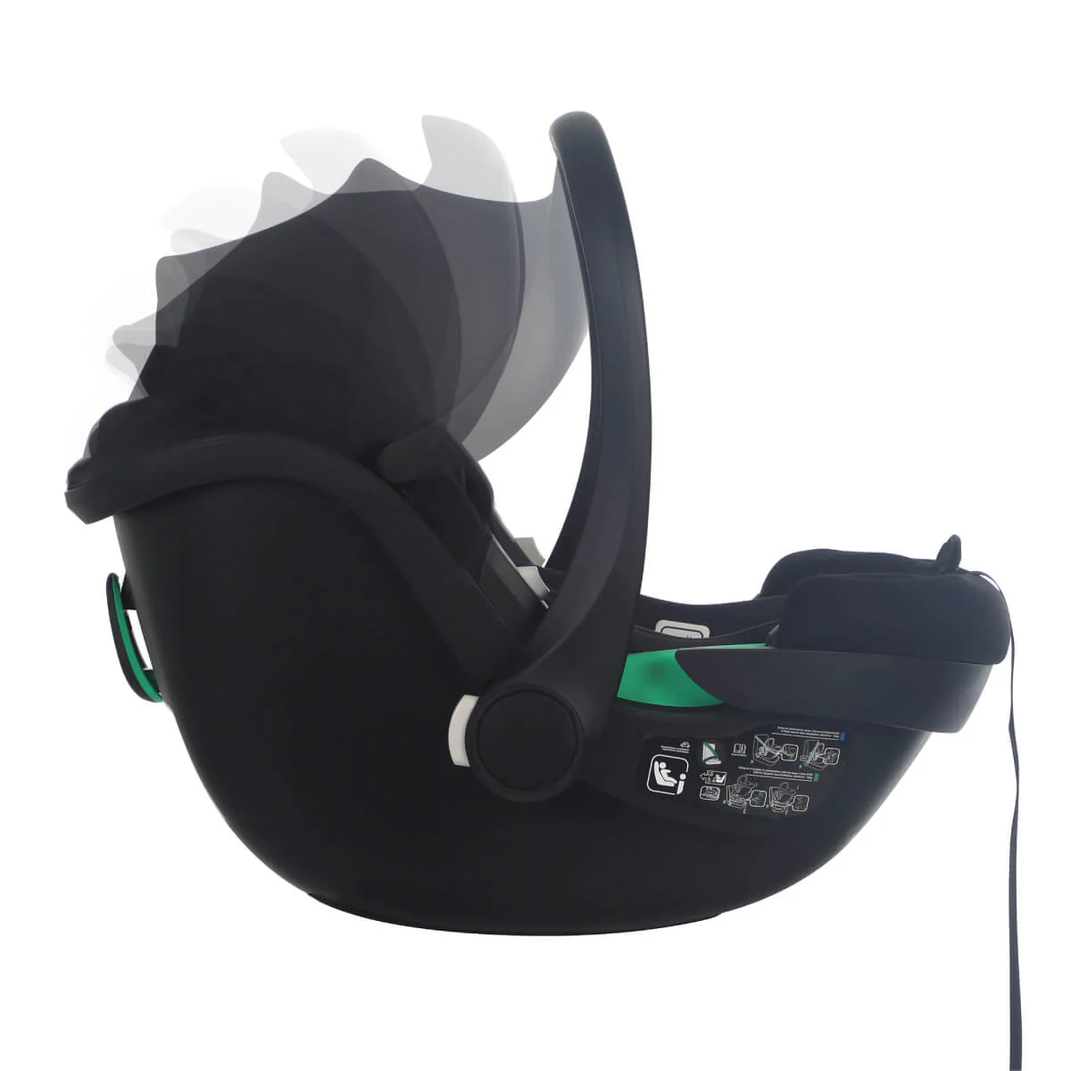 phil&teds® alpha™ i-Size Infant Car Seat and Base 2023+ [First Purchase Only] - Image 4
