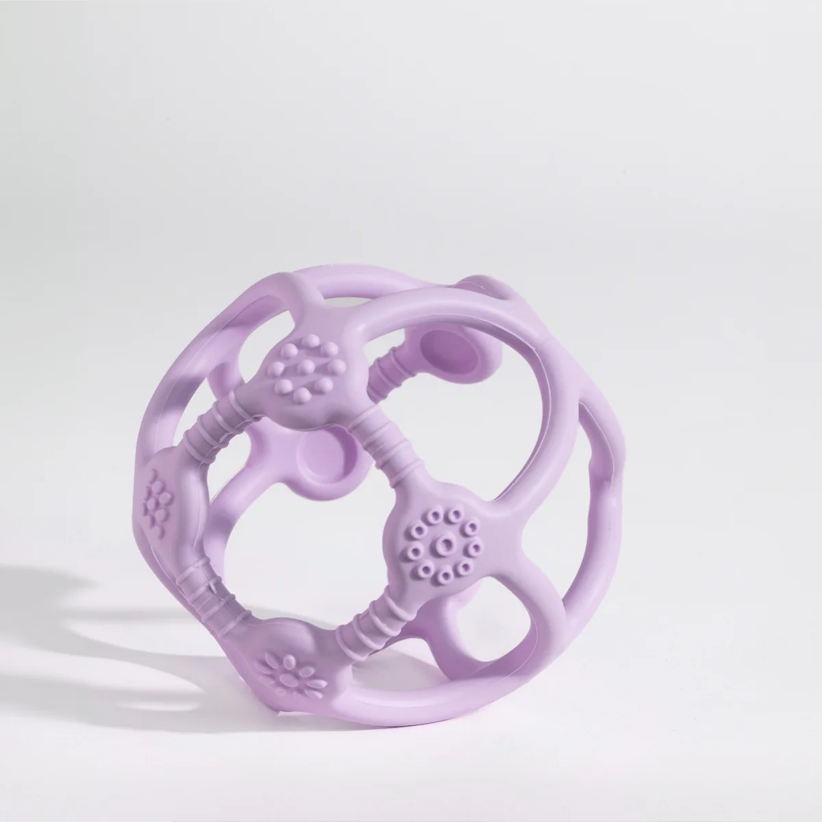Playground Silicon Teether Balls Light Purple - Image 2