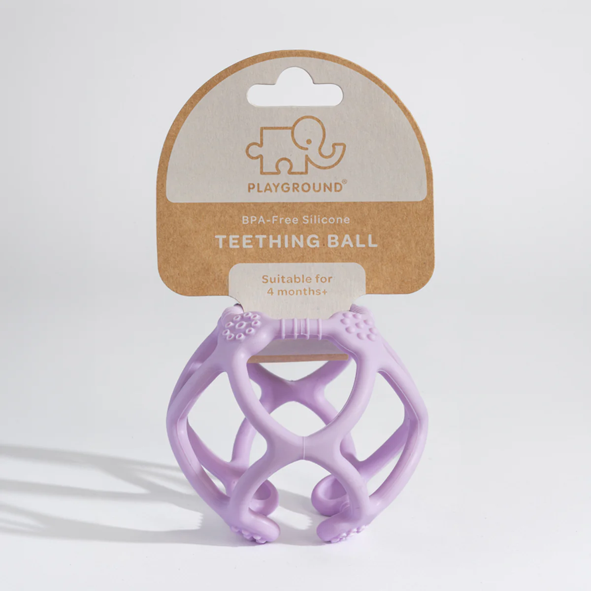 Playground Silicon Teether Balls Light Purple - Image 4