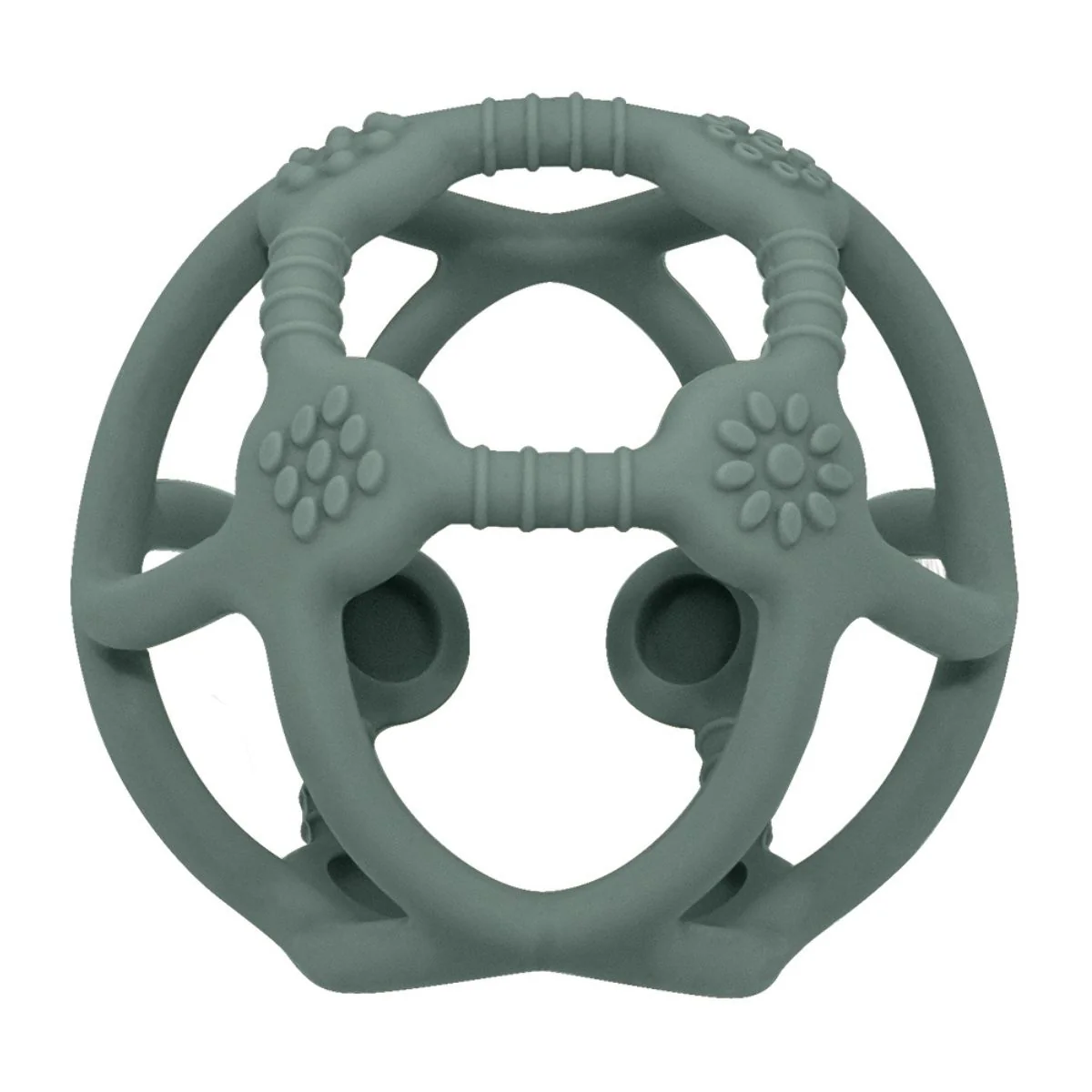 Playground Silicon Teether Balls Sage