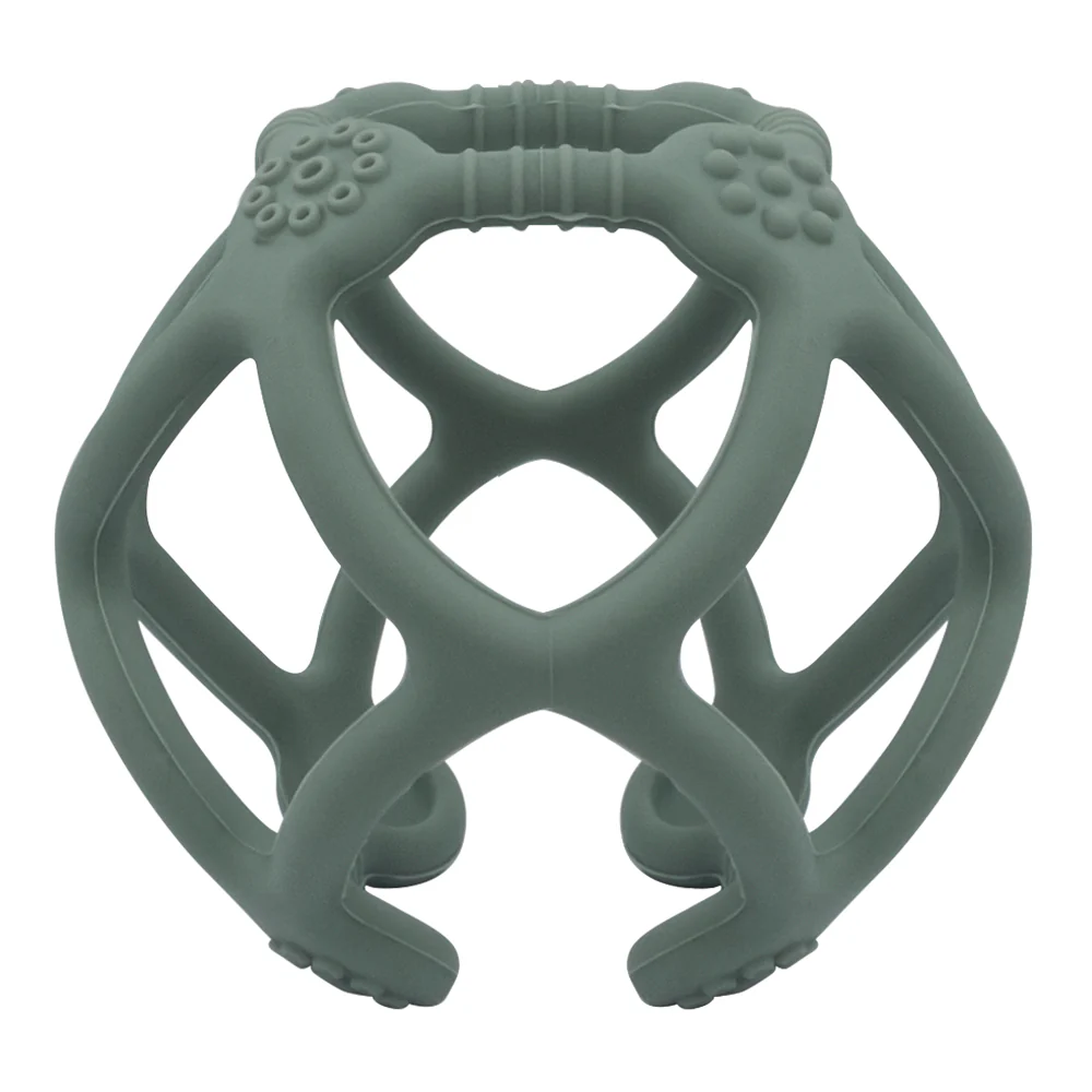 Playground Silicon Teether Balls Sage - Image 4