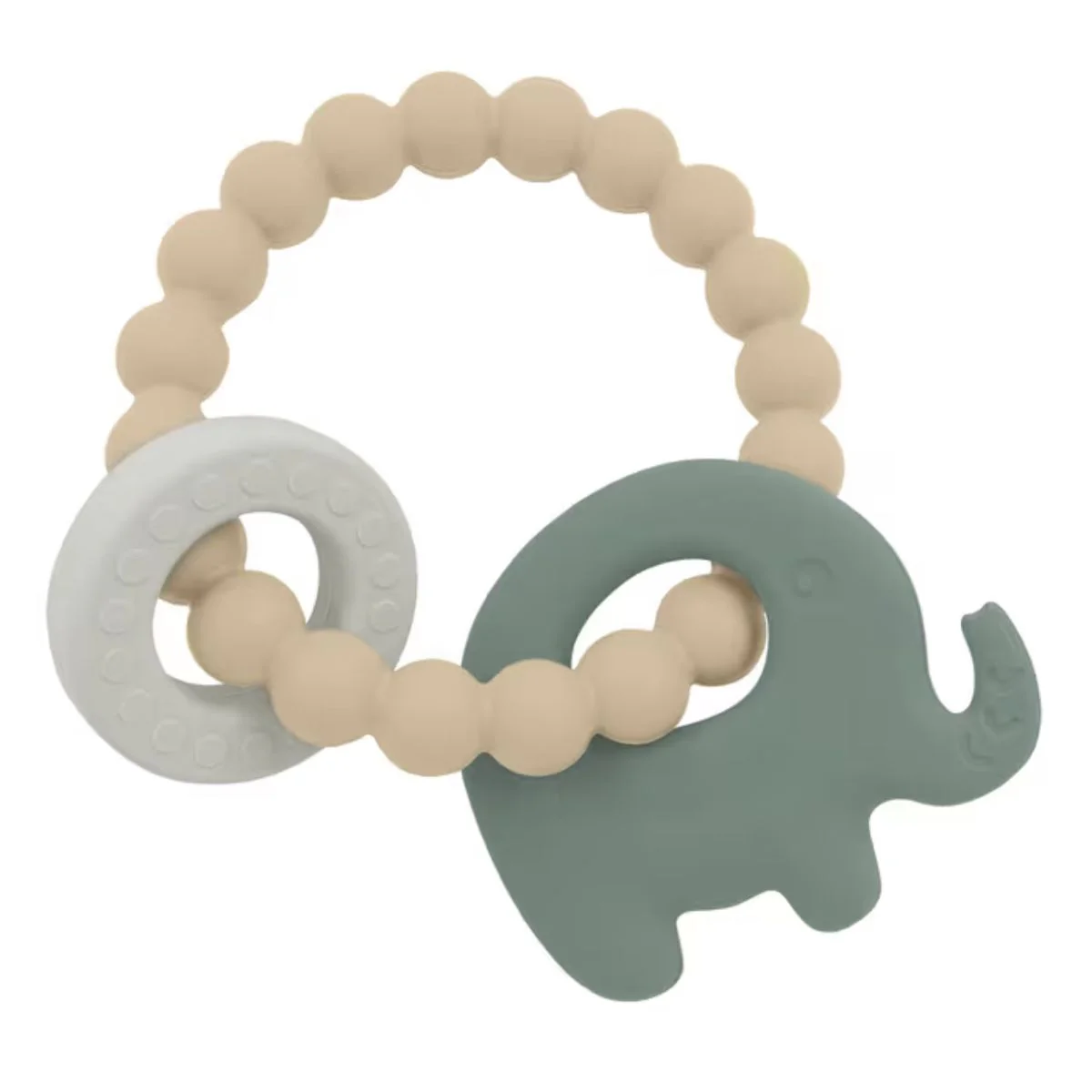 Playground Silicone Elephant Teether - Image 3