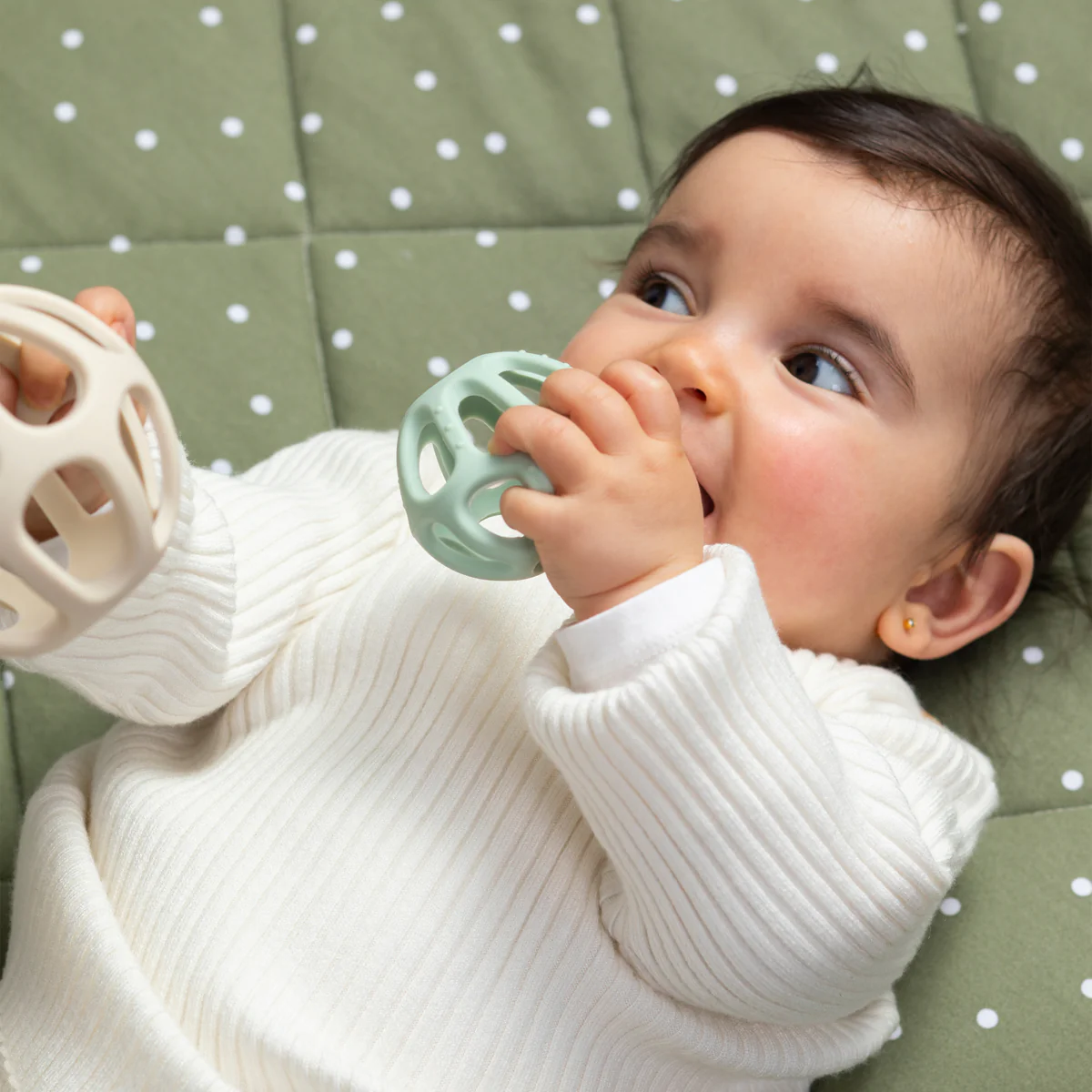 Playground Silicone Nesting Teether Balls - Image 3