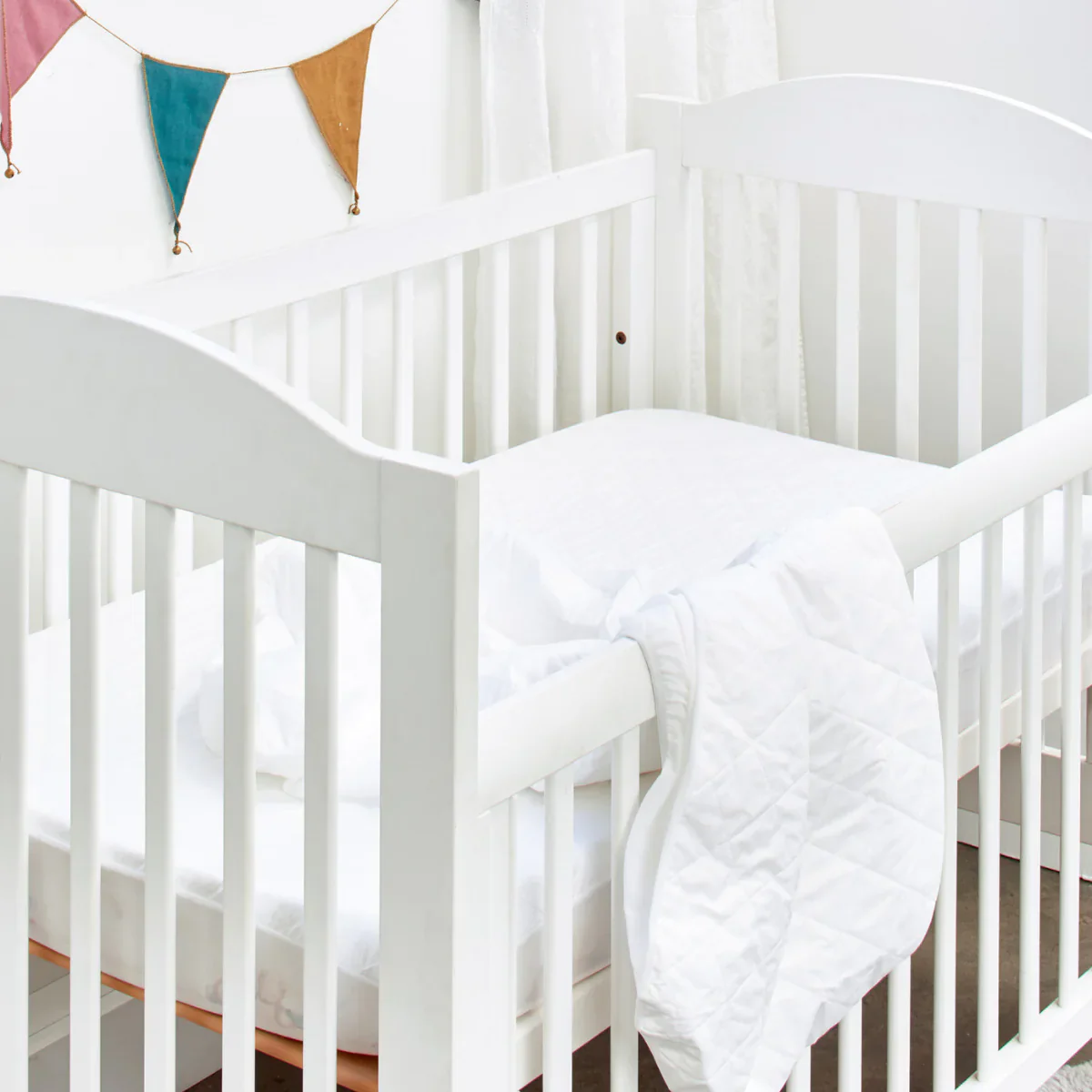 Protect-A-Bed Bamboo Jersey Fitted Bassinet Mattress Protector - Image 4