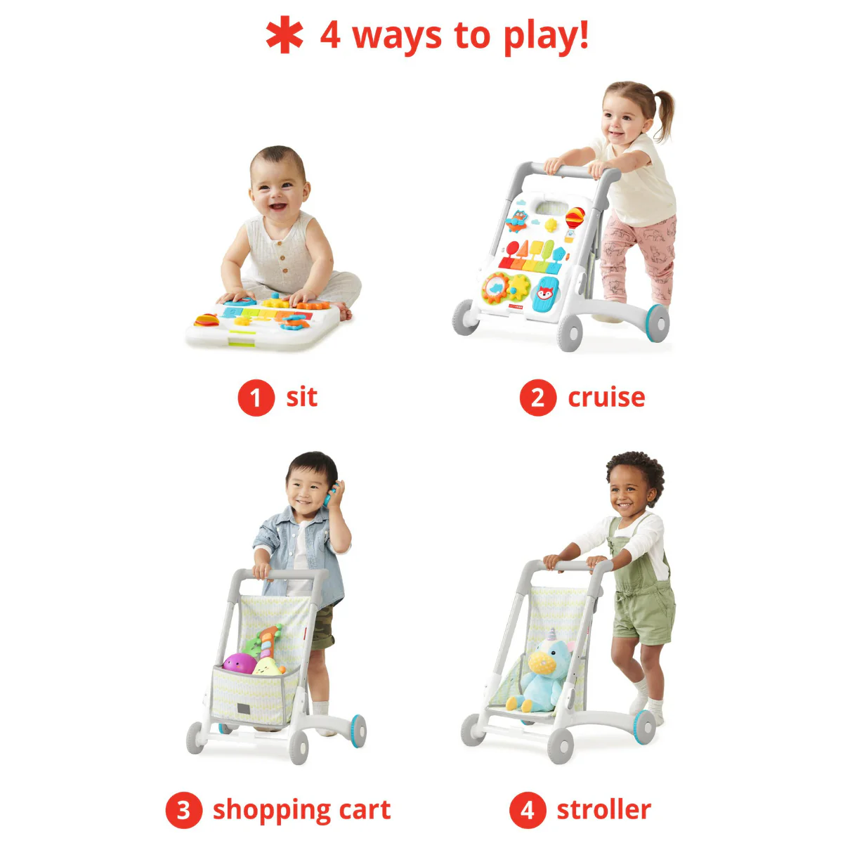 Skip Hop Explore and More 4 in 1 Activity Walker - Image 5