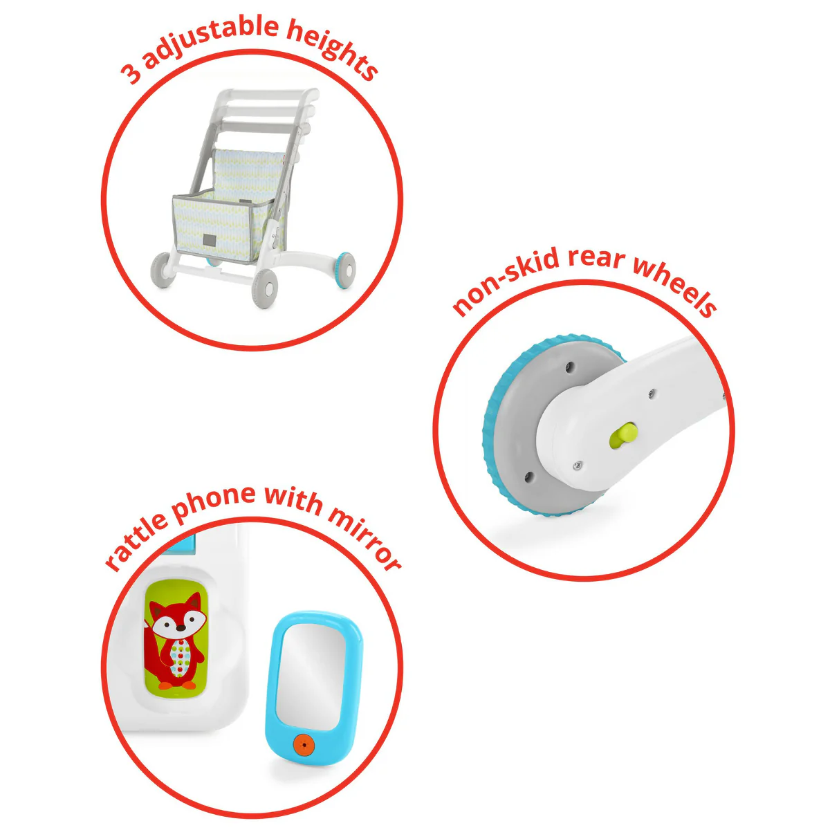 Skip Hop Explore and More 4 in 1 Activity Walker - Image 9